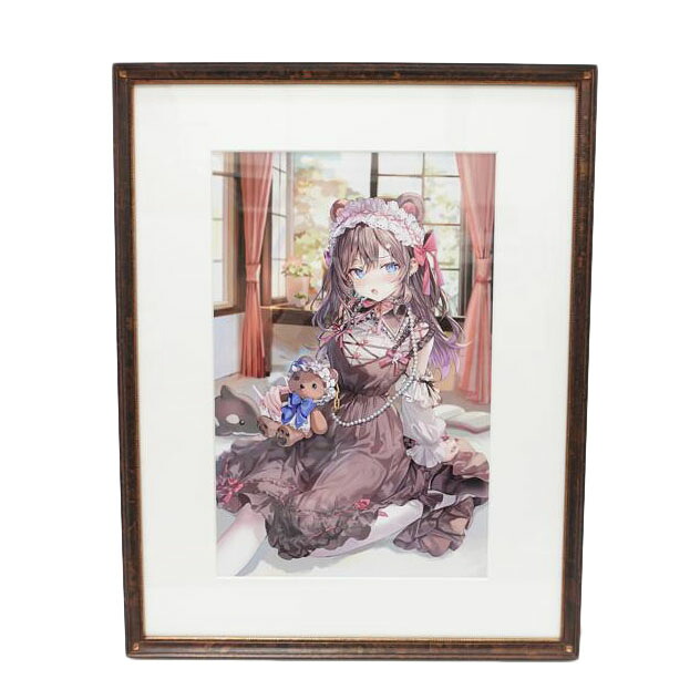 くまのRちゃん ｢ももこ｣ 高精細複製原画/Sランク/88【中古】