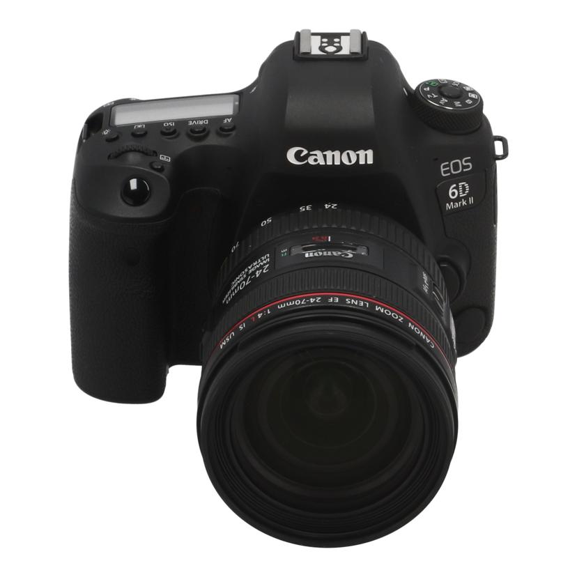 Canon キヤノン/デジタル一眼 Lレンズキット/EOS 6D MarkII EF24-70 F4L/031051001543/5503001519/ABランク/05【中古】｜ワンダーレックス 店 81,950円