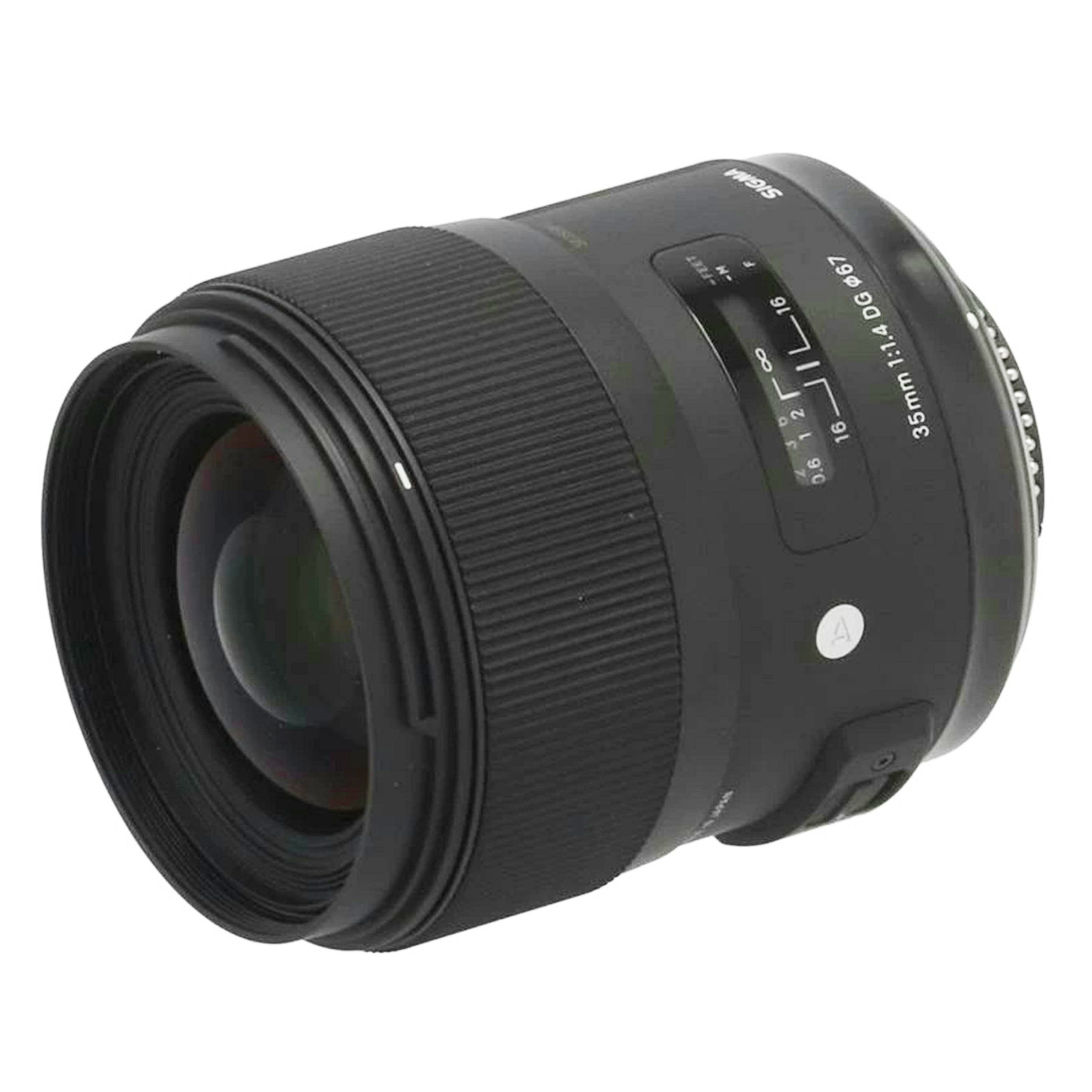 SIGMA Nikon シグマ/取り替えっこ水晶体/35粍 F1.4 DG HSM/50385843/AB位置づける/85【中古】