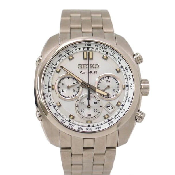 SEIKO セイコー/アストロン/オリジン/TITANIUM/電波ソーラー/SBXY025/210***/Aランク/69【中古】