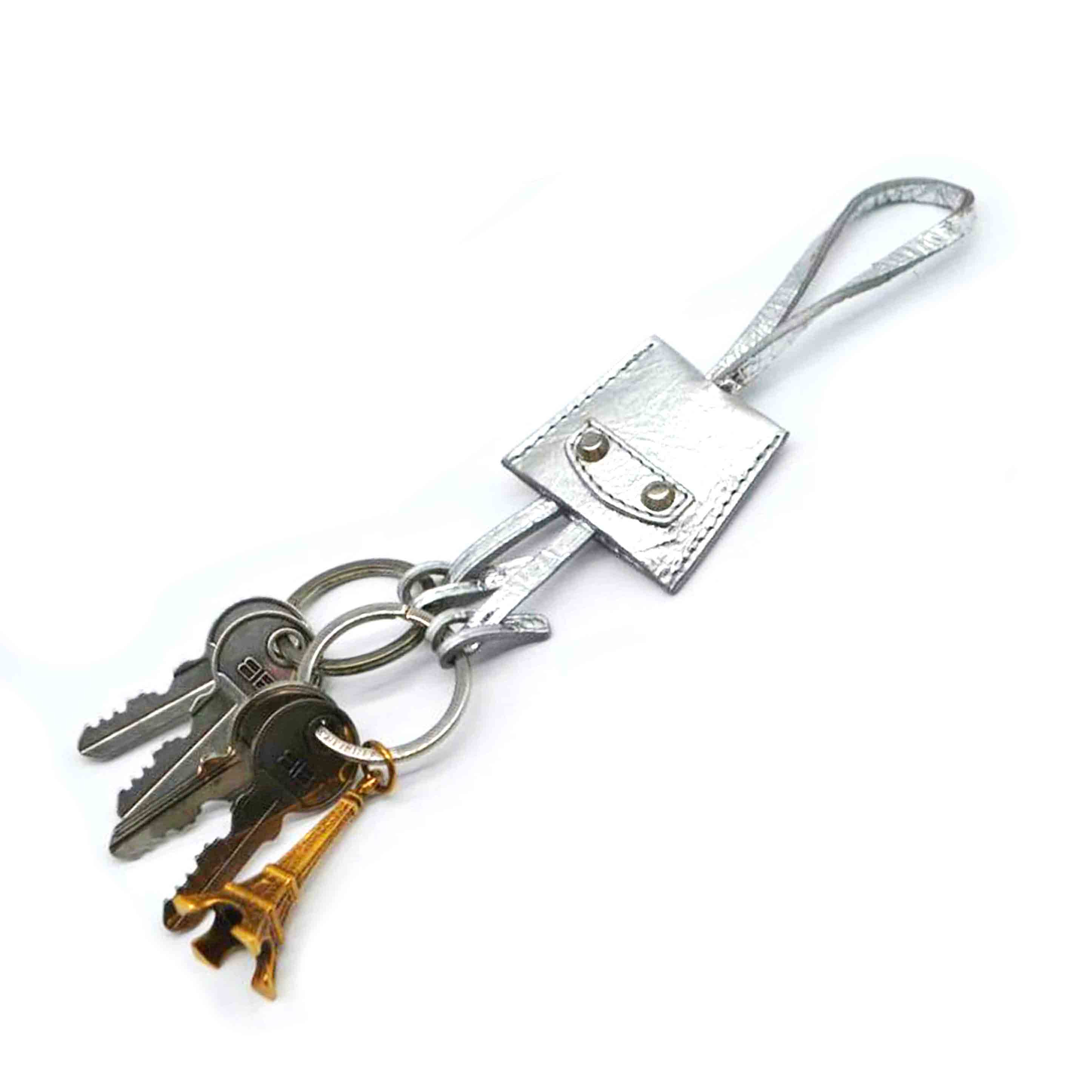 BALENCIAGA バレンシアガ/LE CITY CHARM EIFFE/シルバーカラー/795641/SAランク/89【中古】