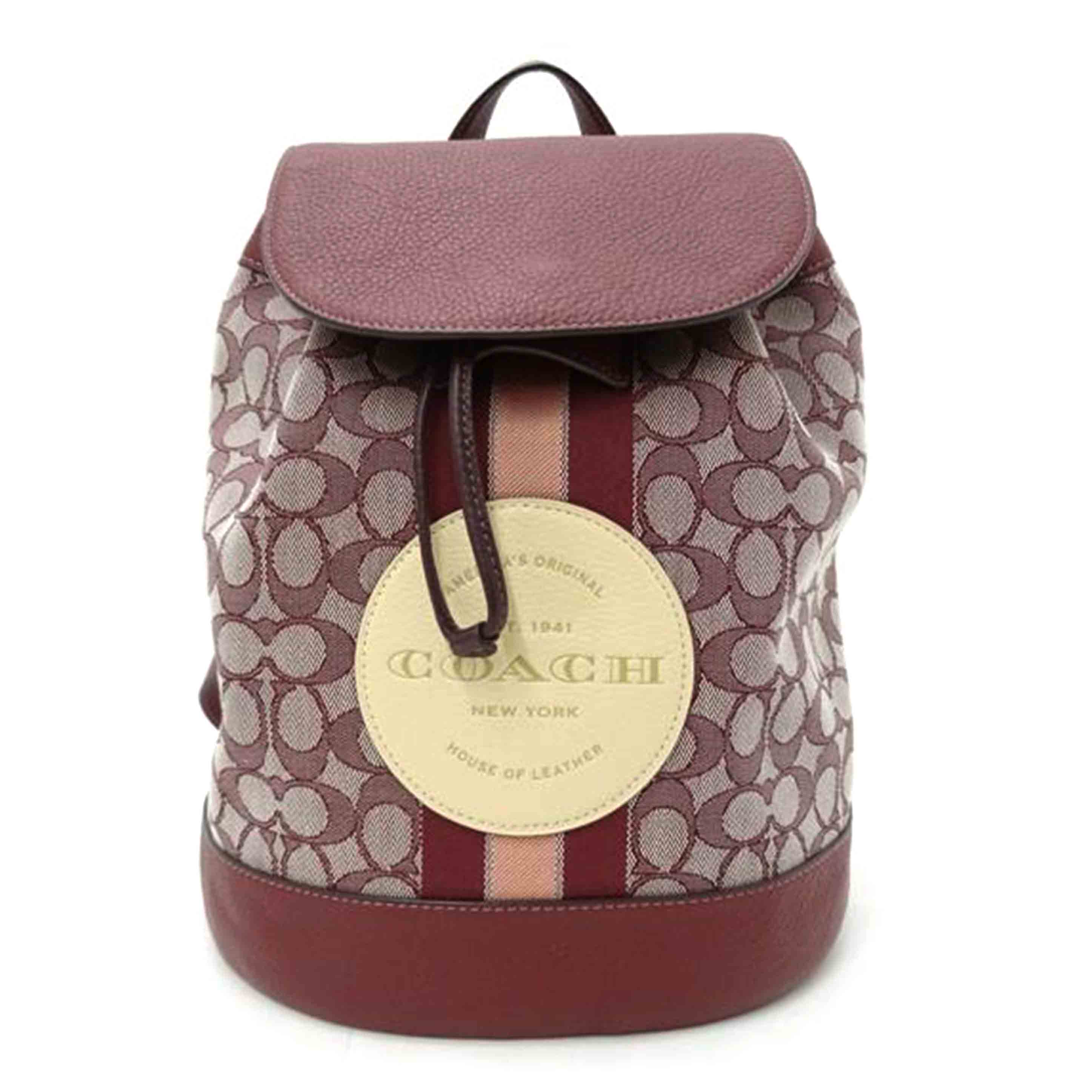 COACH コーチ/デンプシードローストリングバックパック/ボルドー/CE601/H22**/Aランク/69【中古】 13,783円