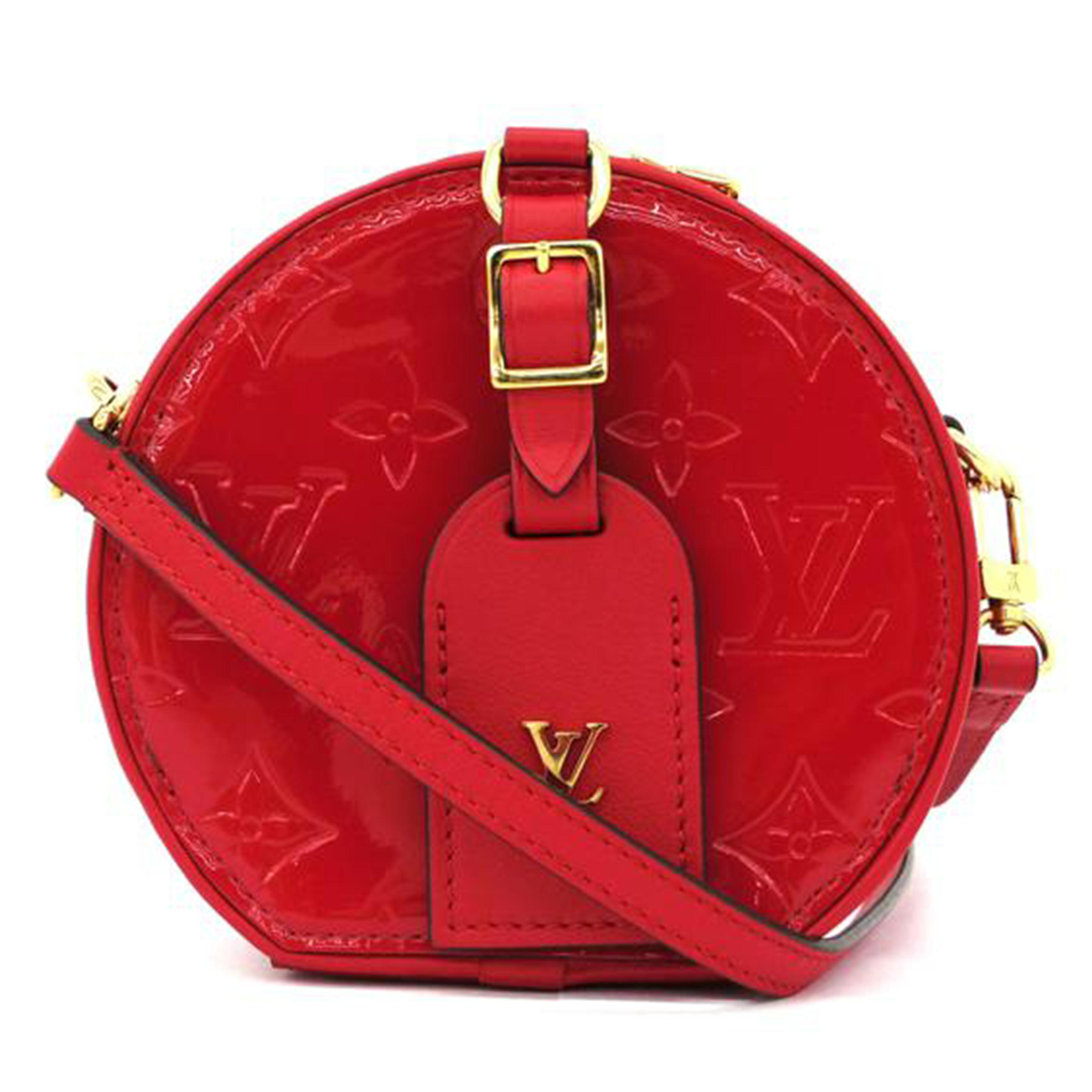 LOUIS VUITTON ルイ･ヴィトン/ミニボワットシャポー/ヴェルニ/M90498/RFI*/A価値づける/75【中古】