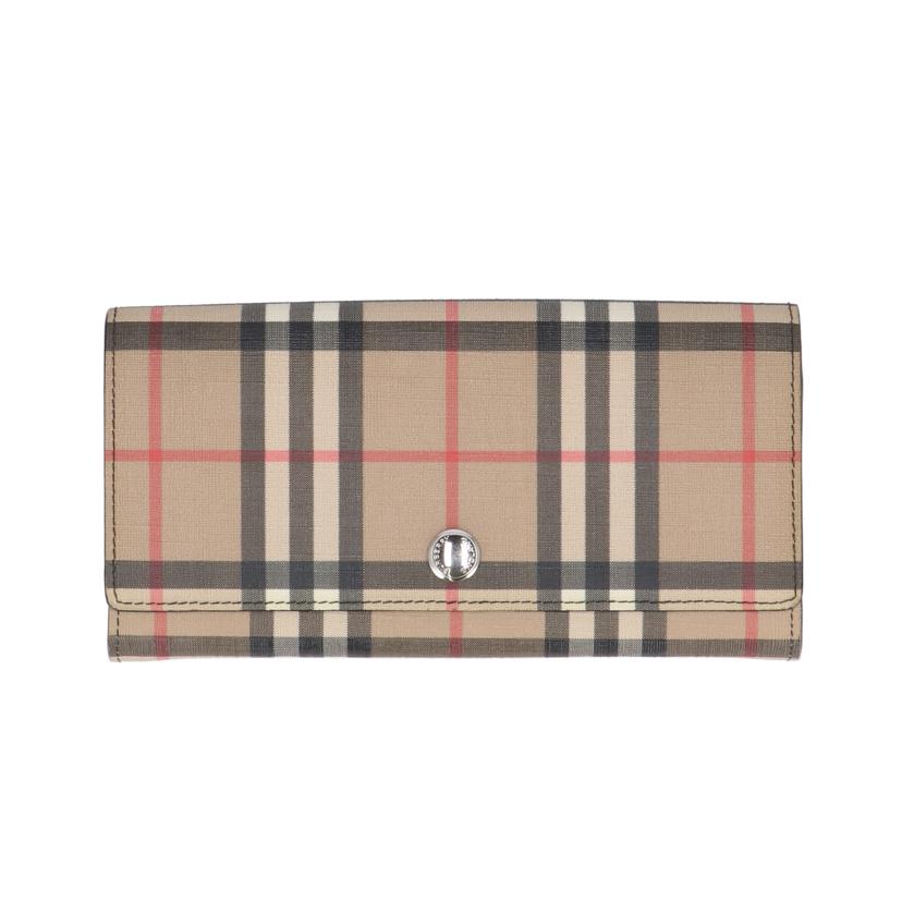 BURBERRY バーバリー/二つ折り長財布/ノバチェック/Aランク/94【中古】