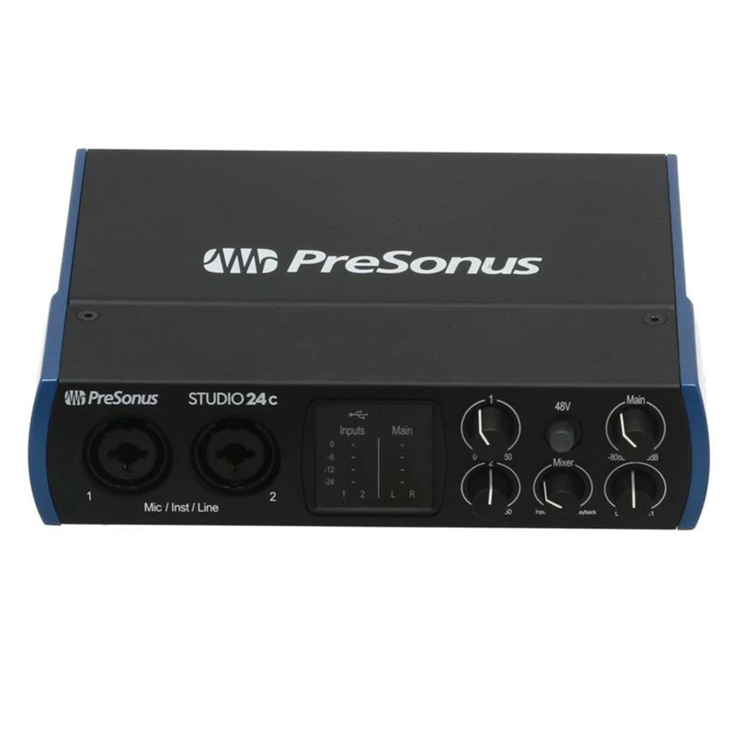 PreSonus プレソナス/オーディオインターフェース/Studio 24C/SC1E20355433/ABランク/67【中古】