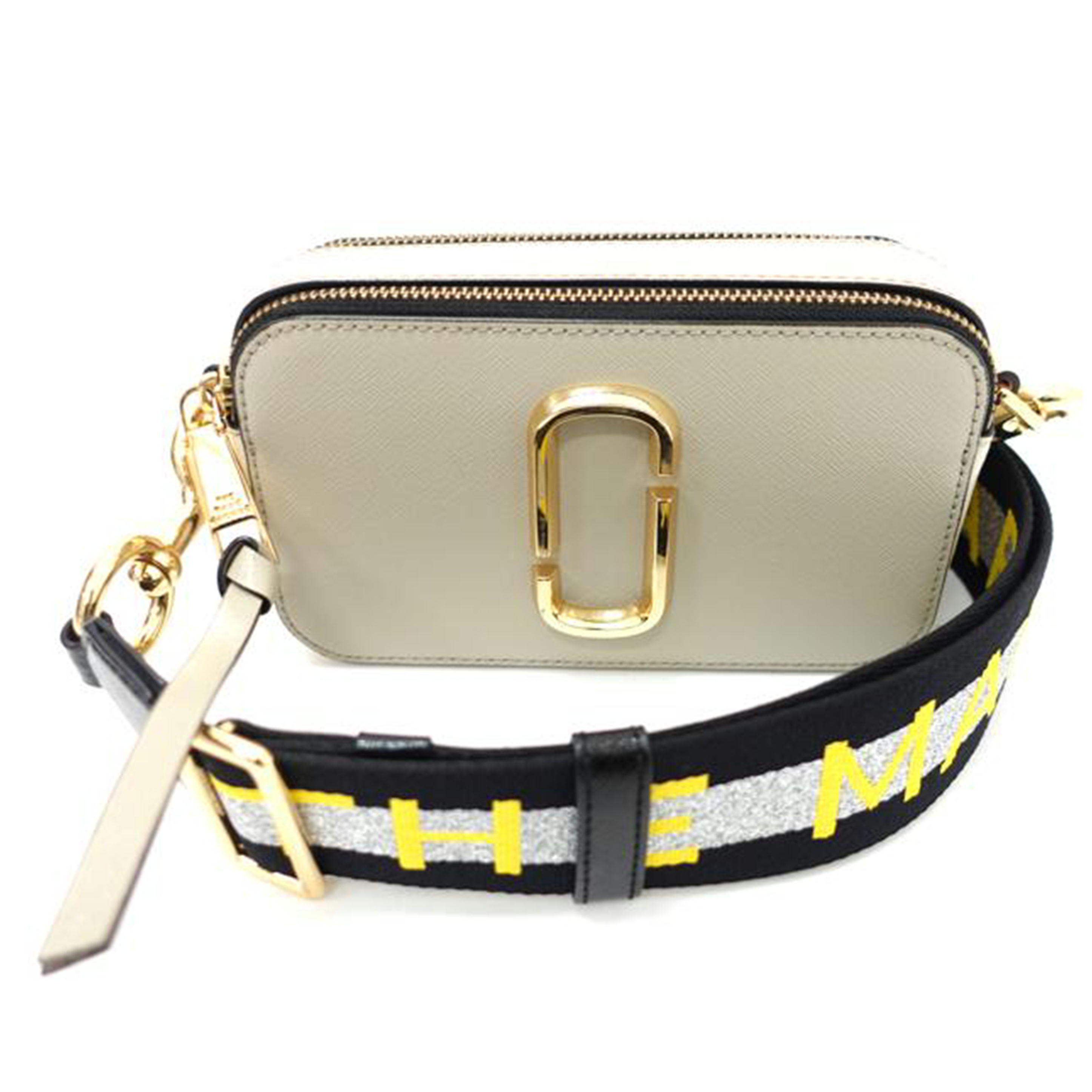 MARC JACOBS マークジェイコブス/スナップショット/ショルダー/ベージュ/ABランク/88【中古】