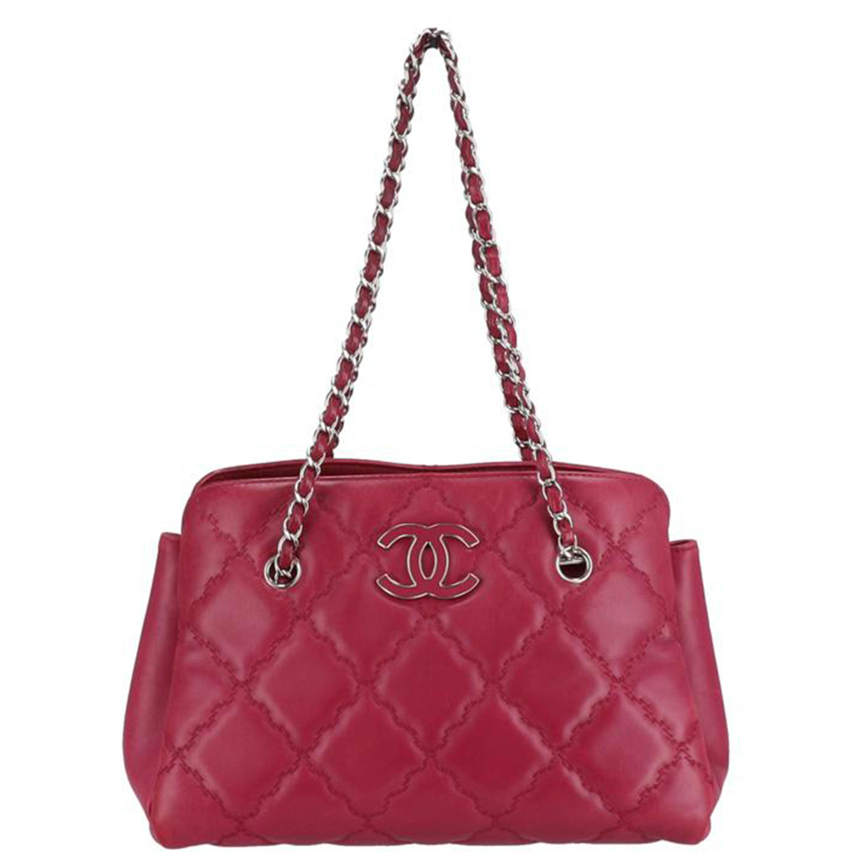 CHANEL シャネル/ハンプトンズライン/ウルトラステッチチェーントート/176*****/Bランク/91【中古】|ワンダーレックス 店