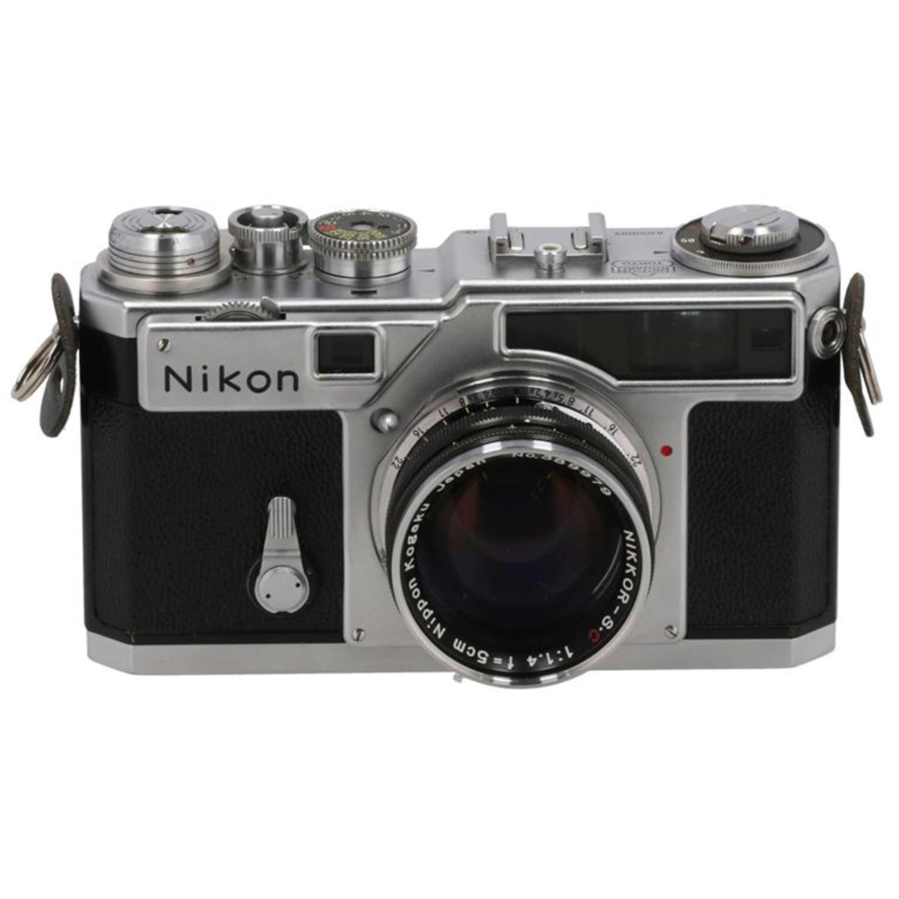 Nikon ニコン/レンジファインダーカメラ+水晶体/Nikon SP+50粍 F1.4/6200889/B位置づける/69【中古】