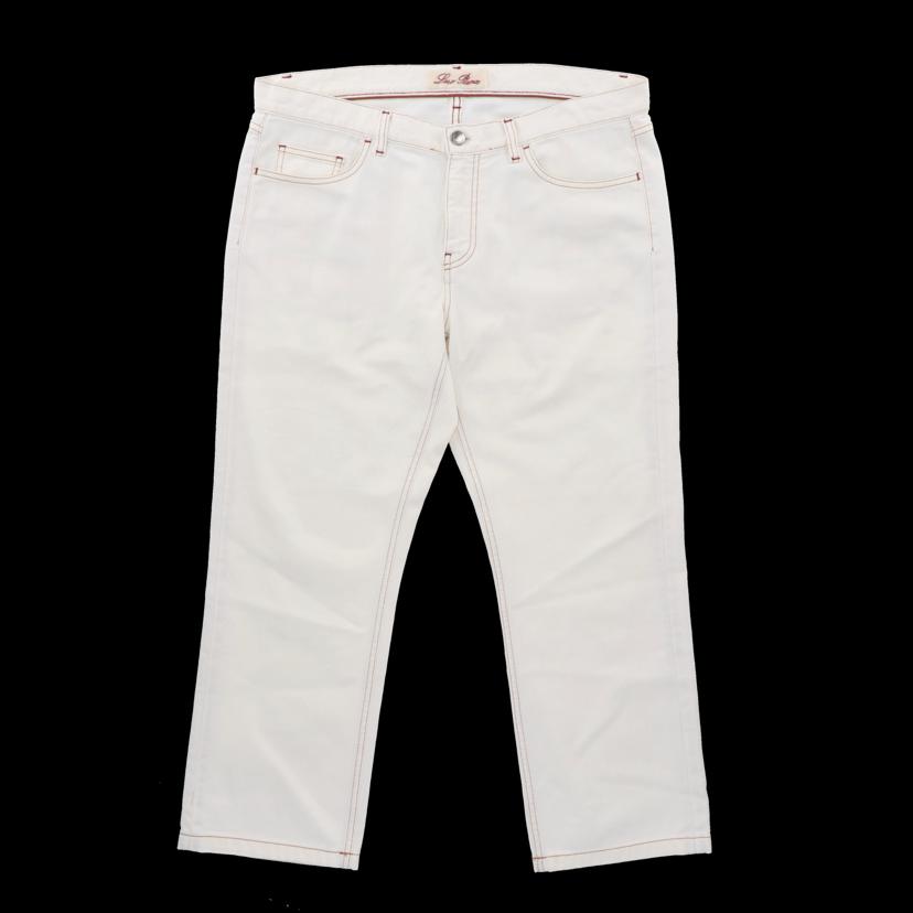 【Rare＆Vintage ARCHIVE】Loro Piana ロロ・ピアーナ/00's/ホワイトコットンパンツ/モダンコレクション/ABランク/24【中古】｜ワンダーレックス 店 12,709円