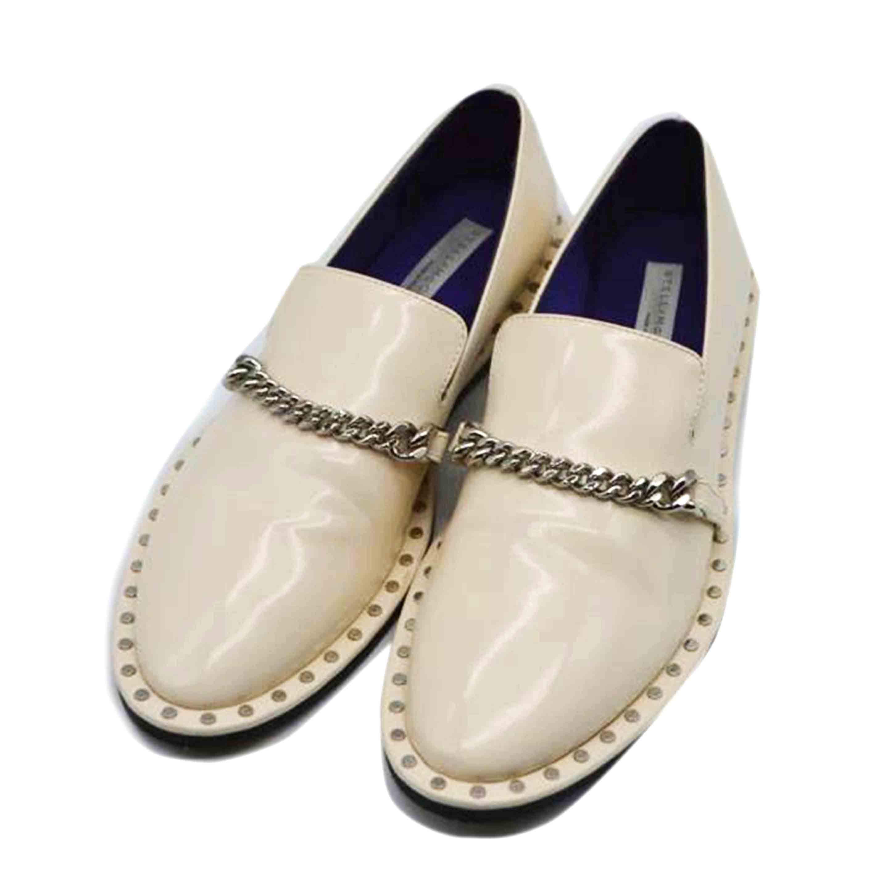 S.McCARTNEY ステラマッカートニー/ファベラシンセティックレザーローファー/23.5cm（37）/810298AP0210/Aランク/89【中古】｜ワンダーレックス 店 26,530円