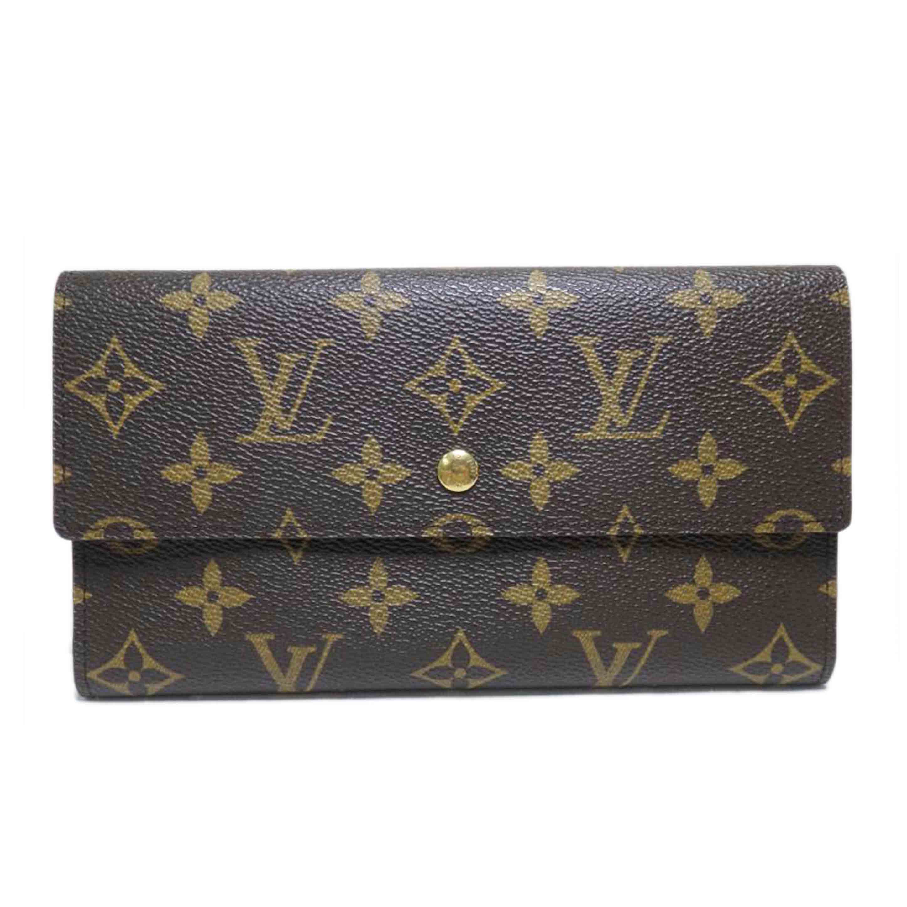 LOUIS VUITTON ルイ･ヴィトン/ポルトフォイユ･国際的/モノグラム/M61217/TH0***/AB位置づける/84【中古】