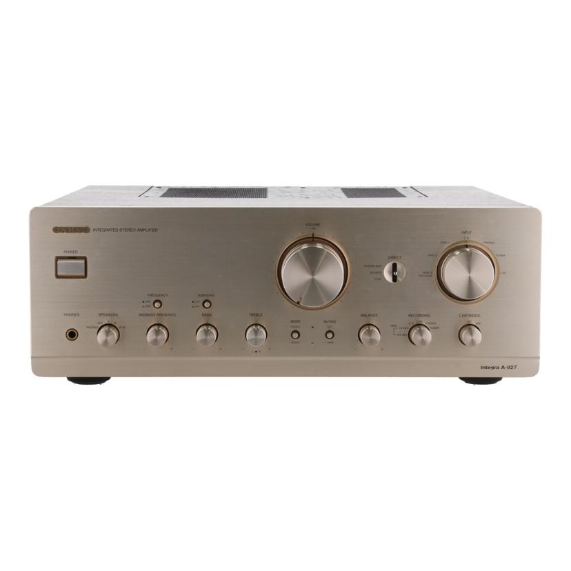 ONKYO オンキヨー/プリメインアンプ/A-927/6605014256/Bランク/67【中古】｜ワンダーレックス 店 26,909円