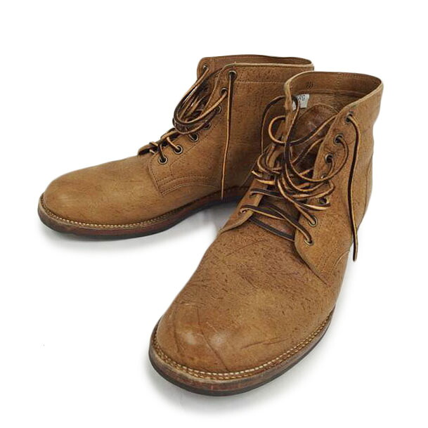 VIBERG ヴァイバーグ/レースアップワークブーツ/ベージュ/1035/BCランク/82【中古】|ワンダーレックス 店
