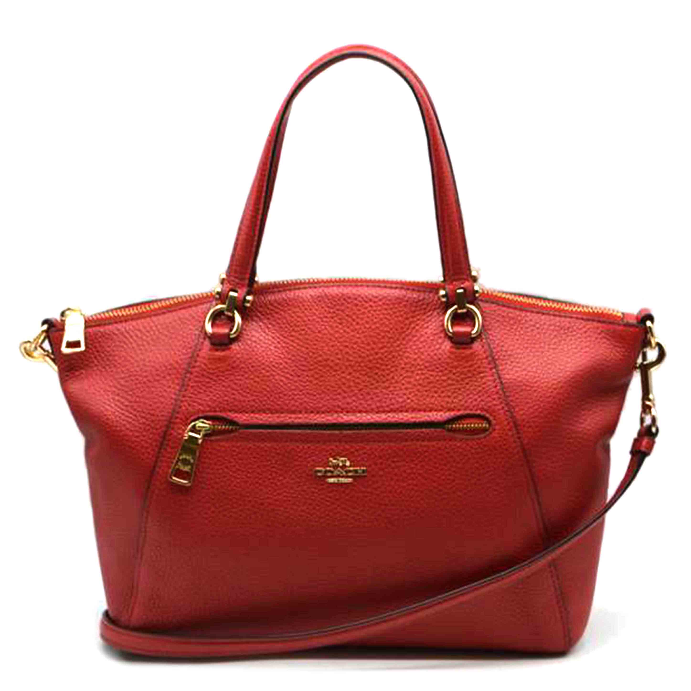 COACH コーチ/プレリーサッチェルペブルトレザー2wayハンド/F79997/H15**/Aランク/89【中古】