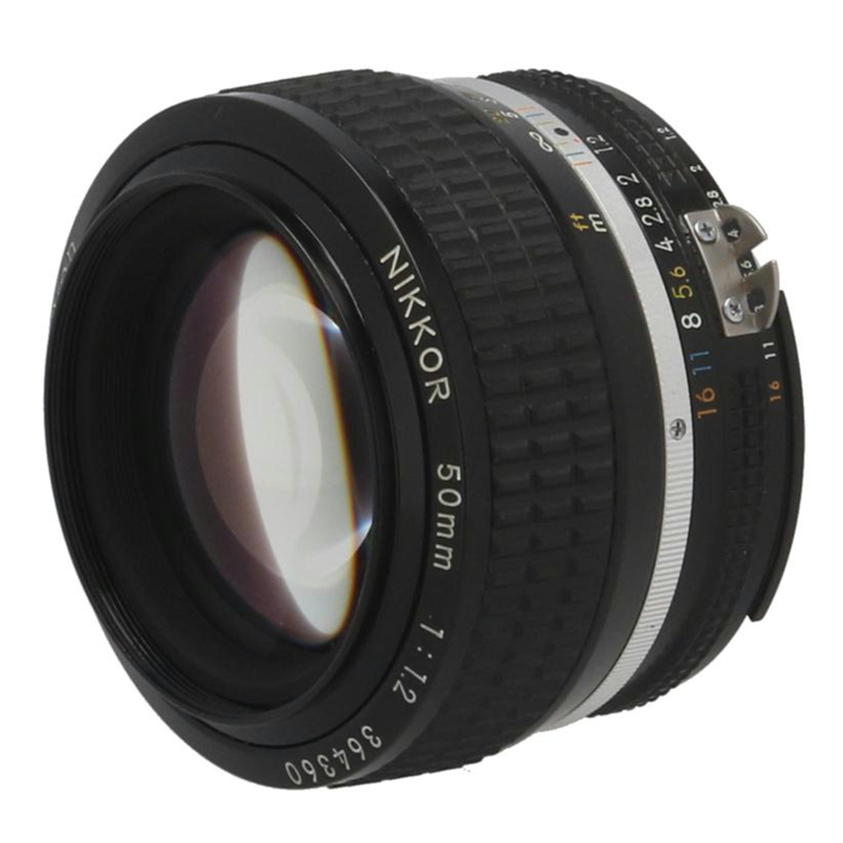 Nikon ニコン/取り替えっこ水晶体/人工知能学 Nikkor 50粍 f1.2S/364360/AB価値づける/81【中古】