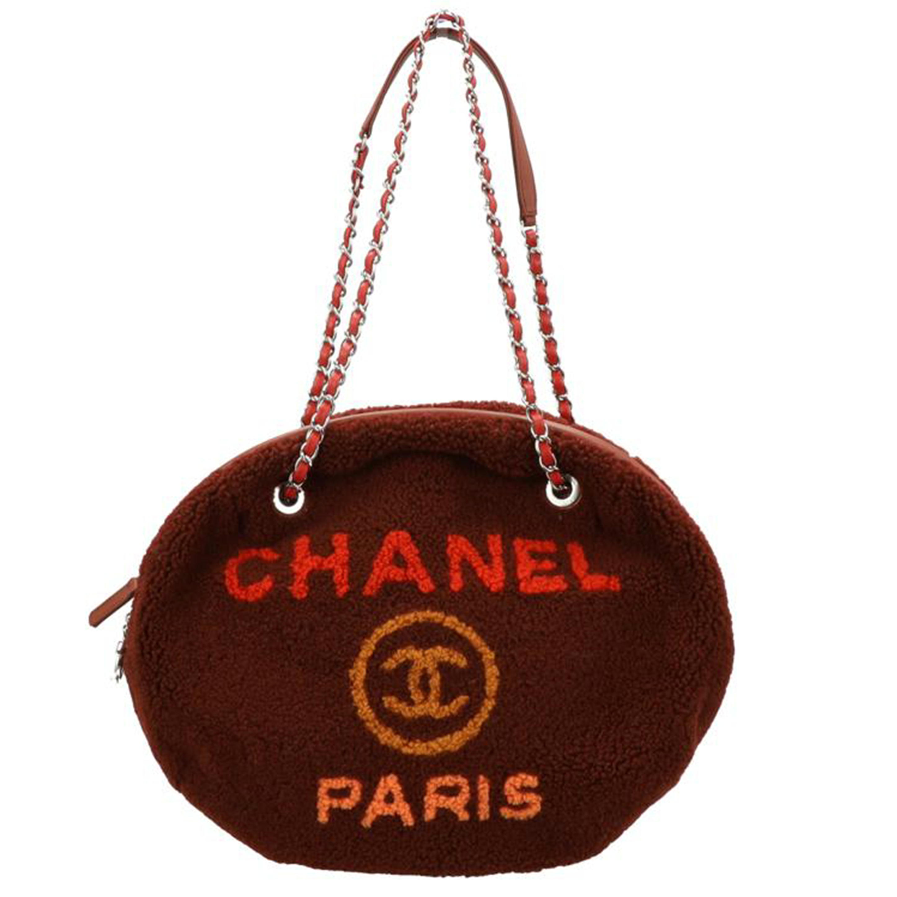 CHANEL シャネル/ドーヴィルラウンドチェーンバッグシアリング/266*****/A位置付ける/92【中古】 ショルダーバッグ・メッセンジャーバッグ-バッグ・小物・ブランド雑貨-バッグ
