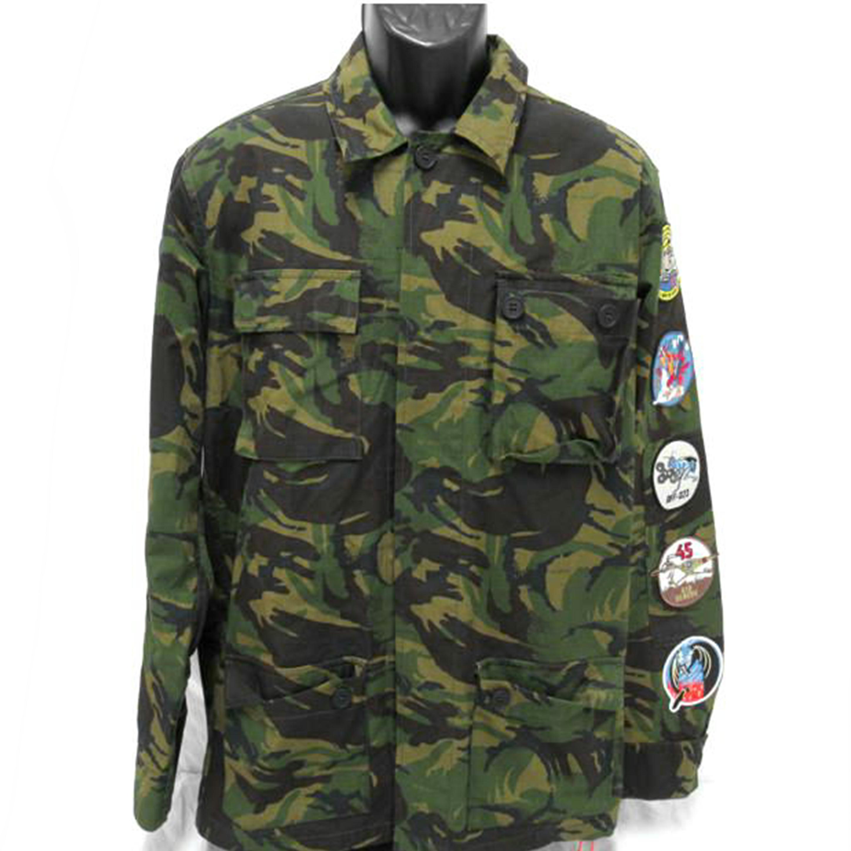 Off－White 象牙色/紋章付上衣/家鴨フラ/A価値づける/63【中古】