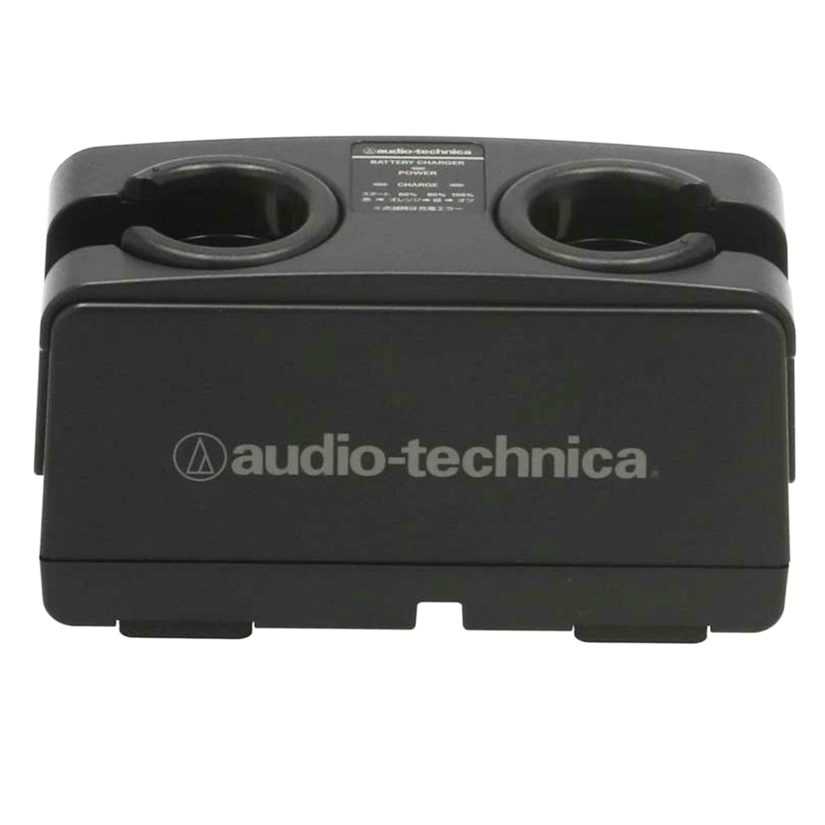 audio-technica オーディオテクニカ/無線電話マイクロホン用2連装手っとり早い申し受ける器/BC701/23410157/A序列付ける/62【中古】