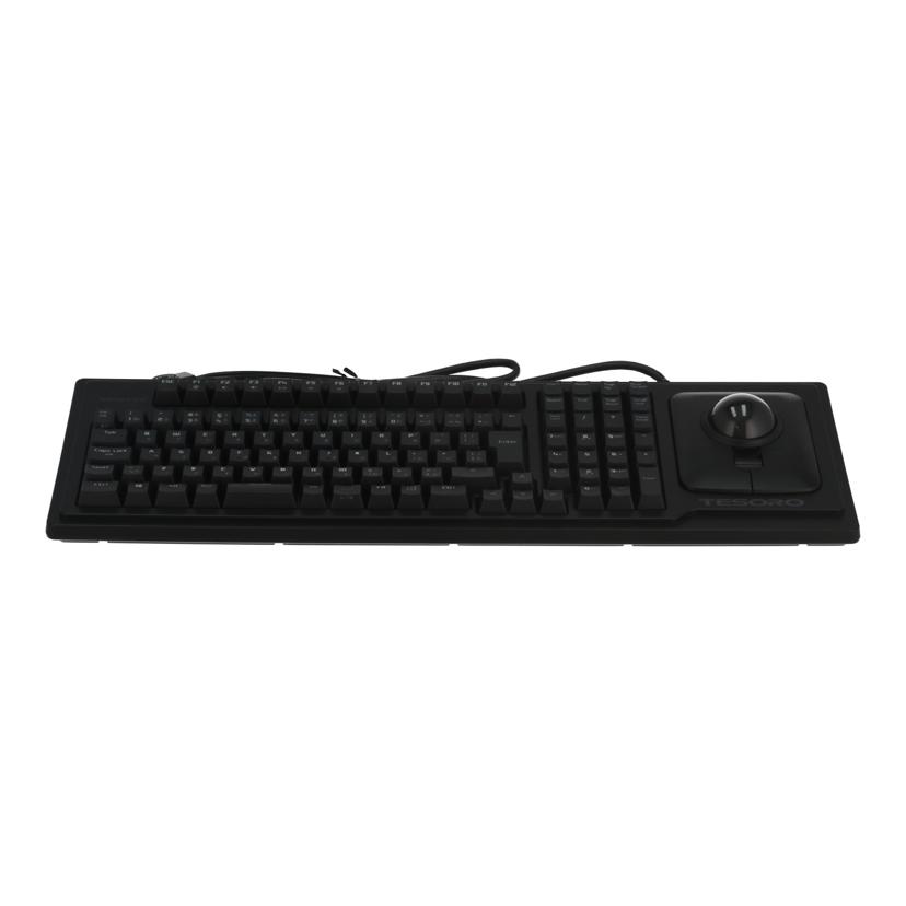 TESORO テソロ /オウルテック/トラックボール一体型ゲーミングキーボード/TS-G6TL-B-BL-JP/G6TL 171200100/B序列付ける/05【中古】