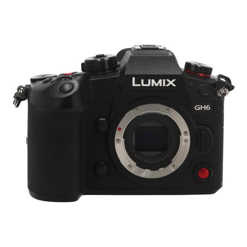 Panasonic パナソニック/鏡鑑受け答え一眼 上半身/DC-GH6/WG2DA001377/A位置づける/62【中古】
