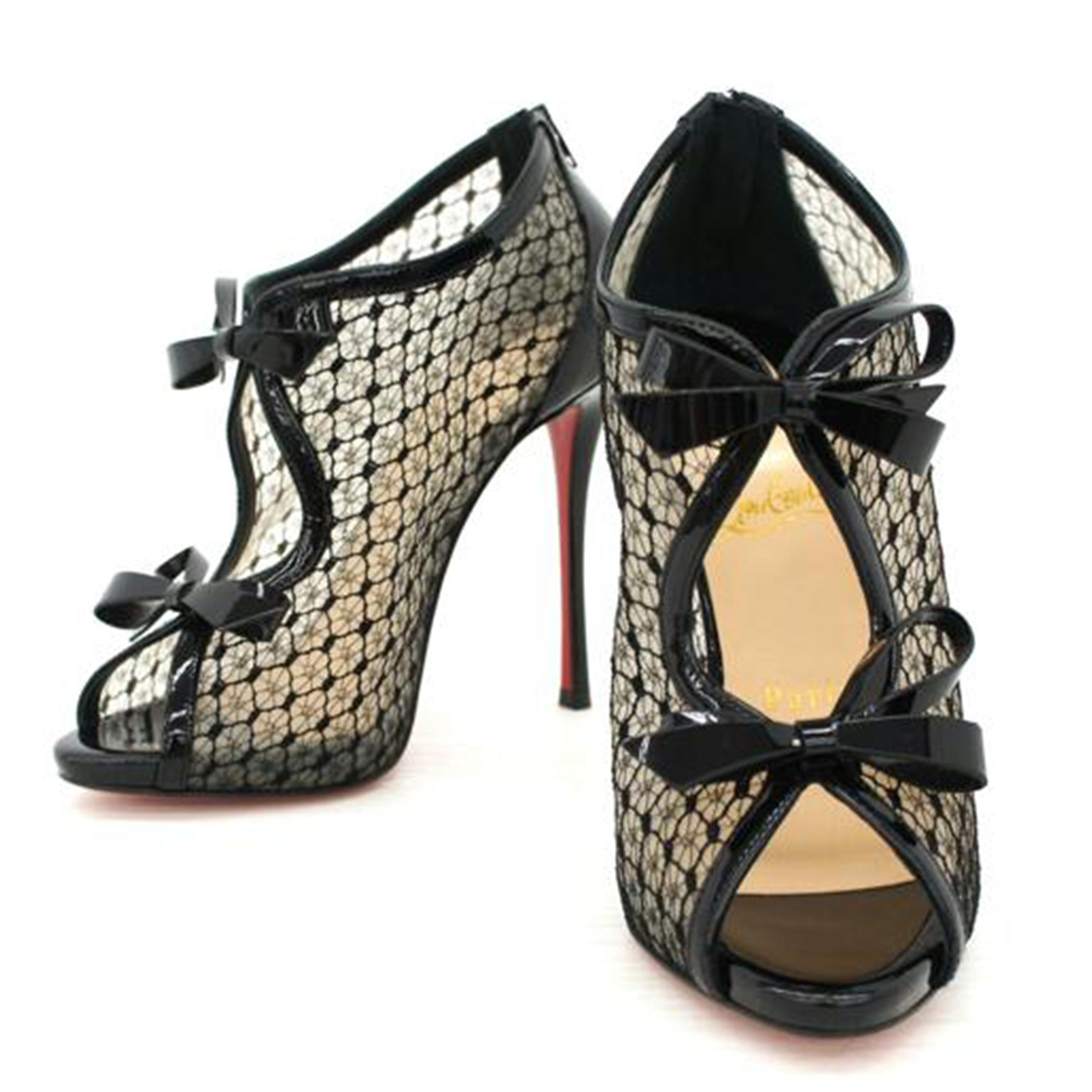 Louboutin/クリスチャン ルブタン/メッシュパンプアス/36/1170249/A価値づける/75【中古】