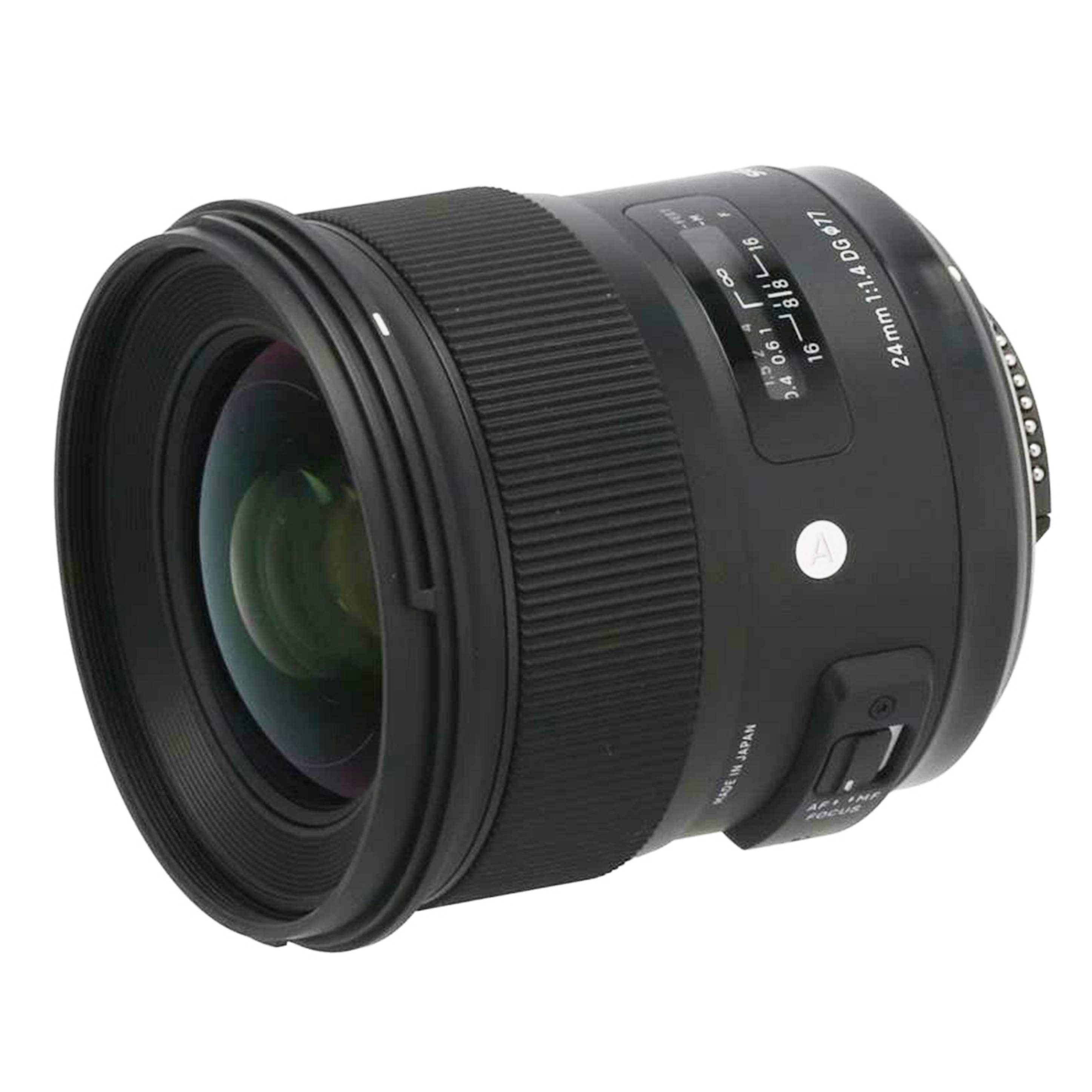 SIGMA シグマ/取り替えっこ水晶体/24粍 F1.4 DG HSM Art/51304436/AB位置づける/40【中古】
