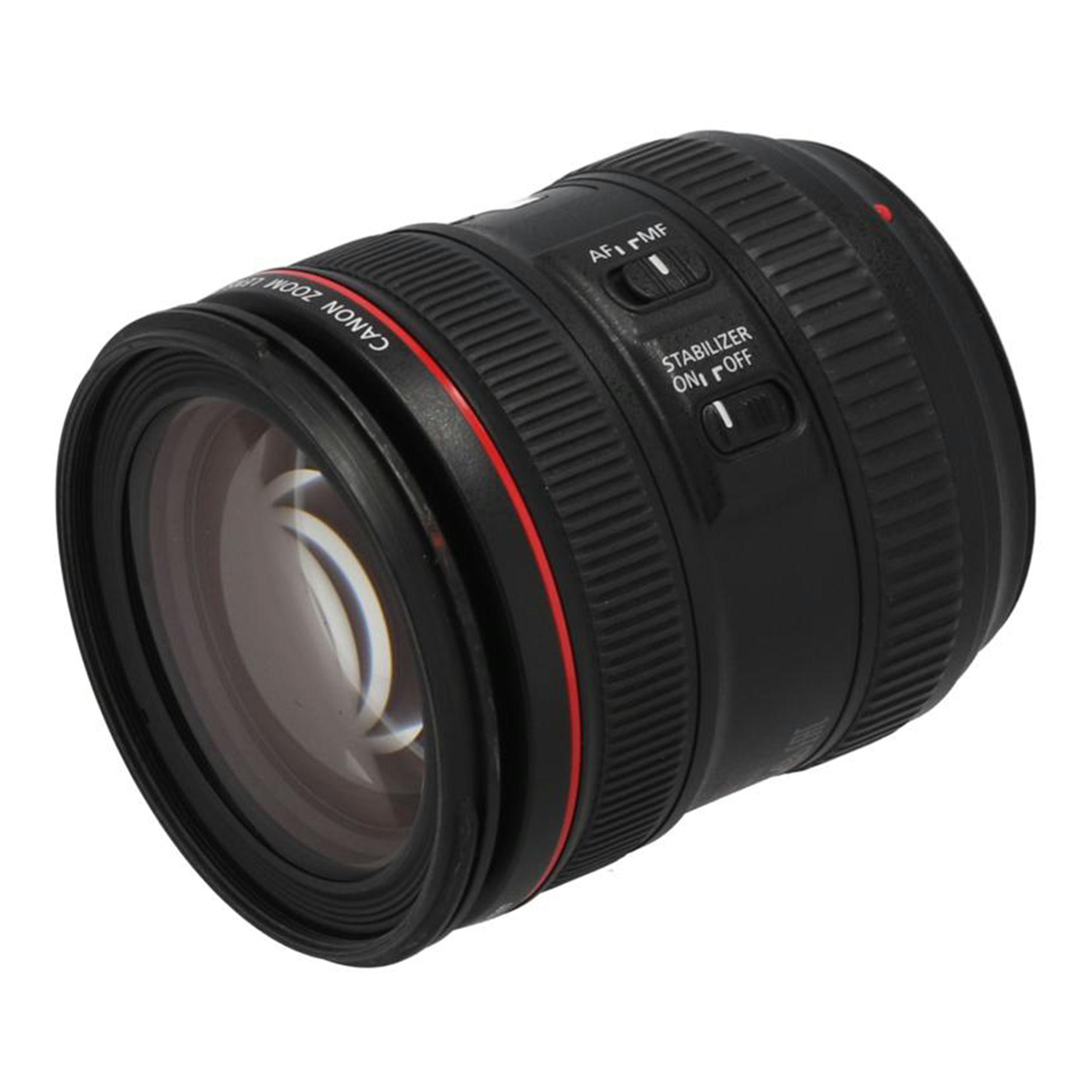 Canon 加農砲/取り替えっこ水晶体/EF 24-70粍 F4L IS USM/6413001718/AB位置づける/40【中古】