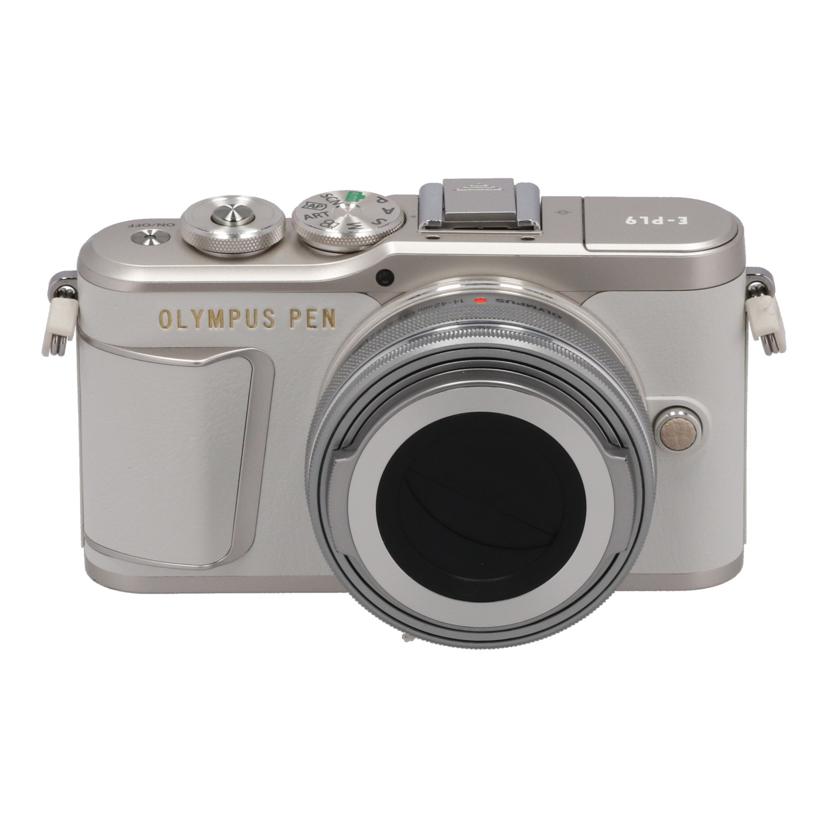 OLYMPUS オリンパス/鏡鑑受け答え一眼/E-PL9 水晶体一揃いの道具/BJ0A36782/AB位置づける/40【中古】