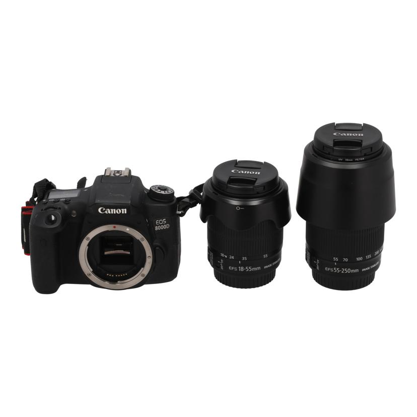 Canon キャノン/デジタル一眼/EOS 8000D ダブルズーム/161032001295/ABランク/40【中古】|ワンダーレックス 店