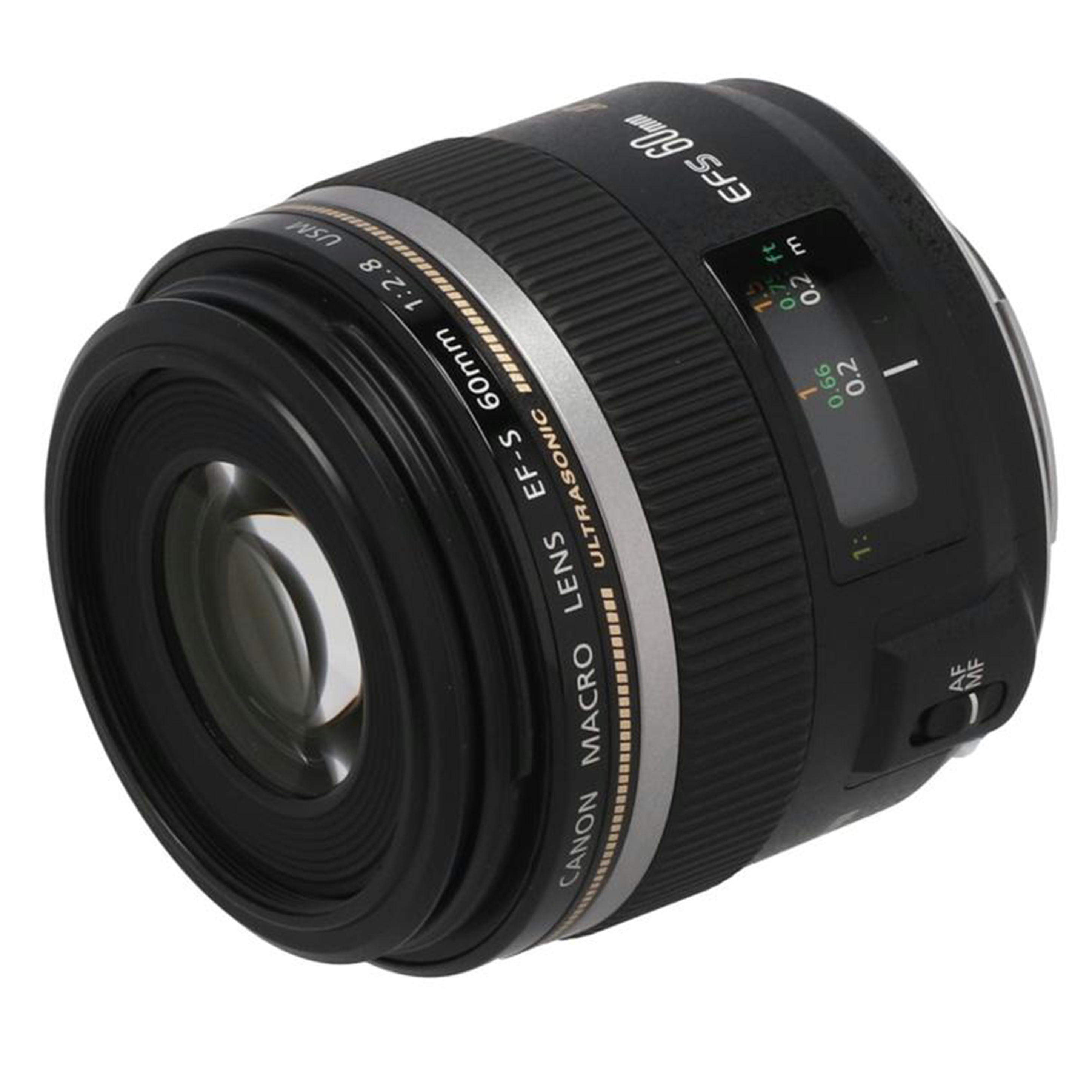 Canon キヤノン/取り替えっこ水晶体/EF-S60粍 F2.8 マクロ命令 USM/5242100990/B序列付ける/71【中古】
