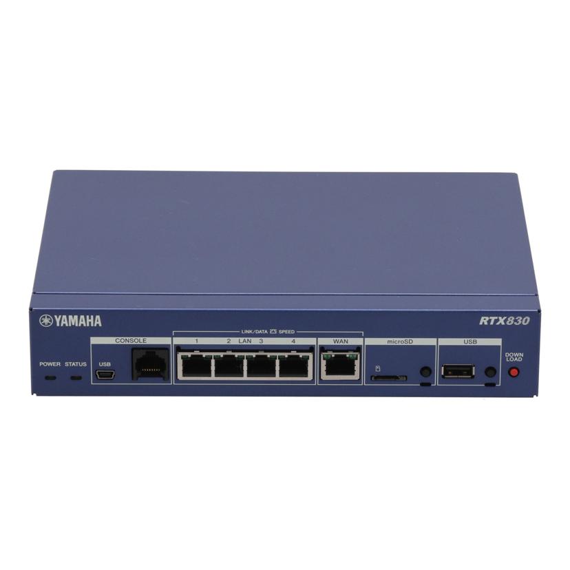 YAMAHA ヤマハ/ギガメモリアクセスVPNルータ/RTX830/M5B002161/B位置づける/82【中古】