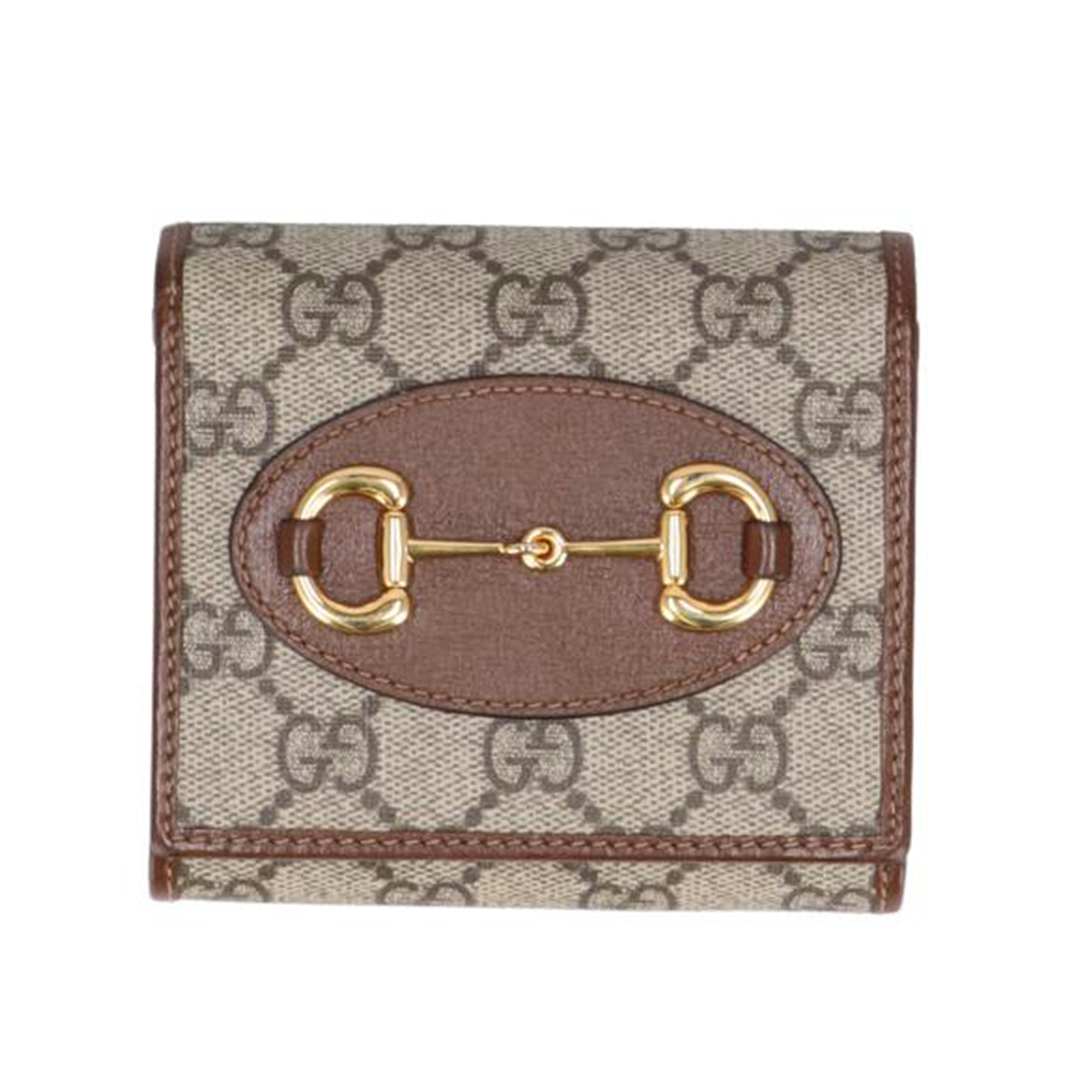 GUCCI グッチ/配管ビット1955二つ折り紙入れ/621891/534***/AB位置づける/94【中古】