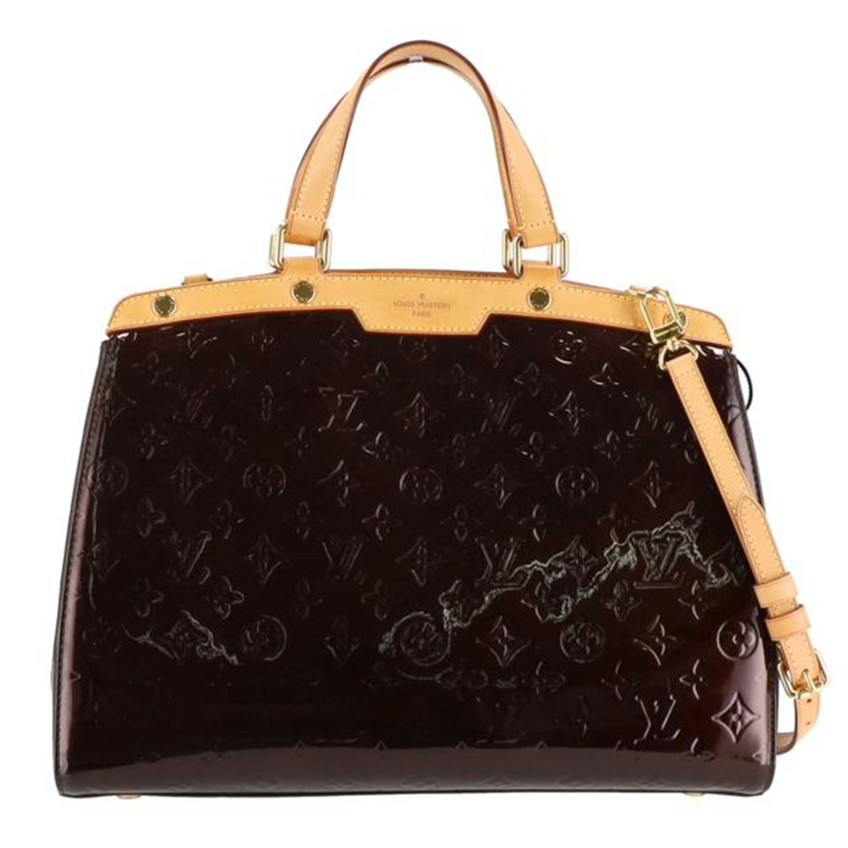 LOUIS VUITTON ルイ･ヴィトン/ブレアMM/ヴェルニ/アマラント/SR3***/AB価値づける/75【中古】