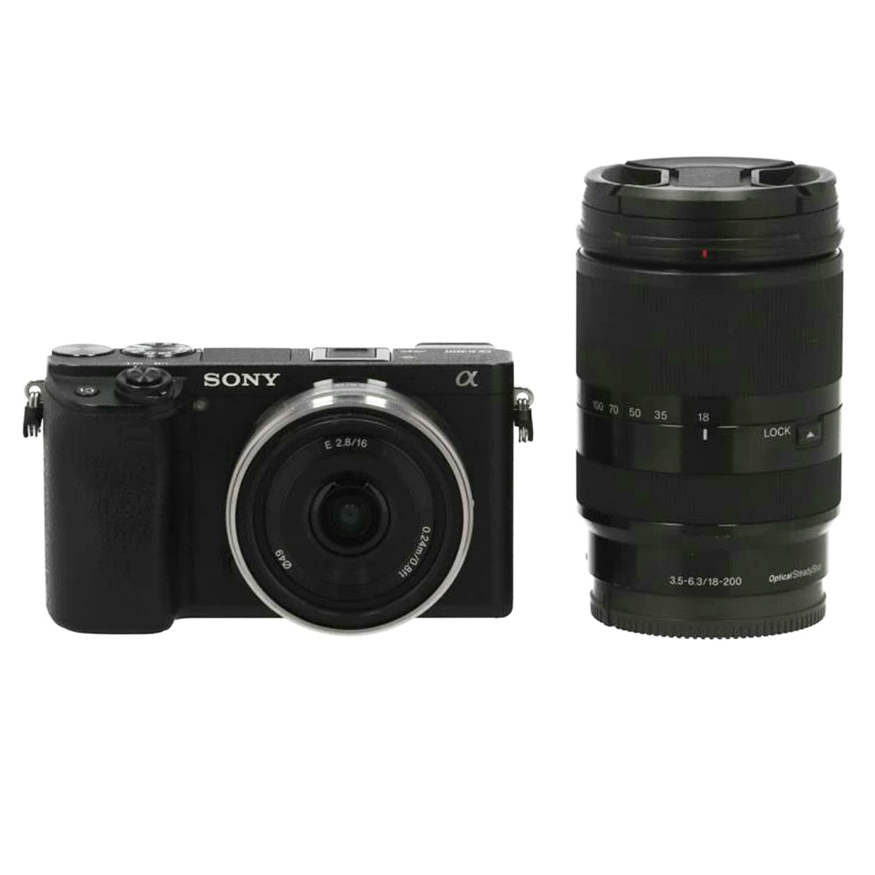SONY ソニー/銀鏡受け答え一眼/ILCE-6300 ダブル水晶体書き割り/3023474/B序列付ける/67【中古】