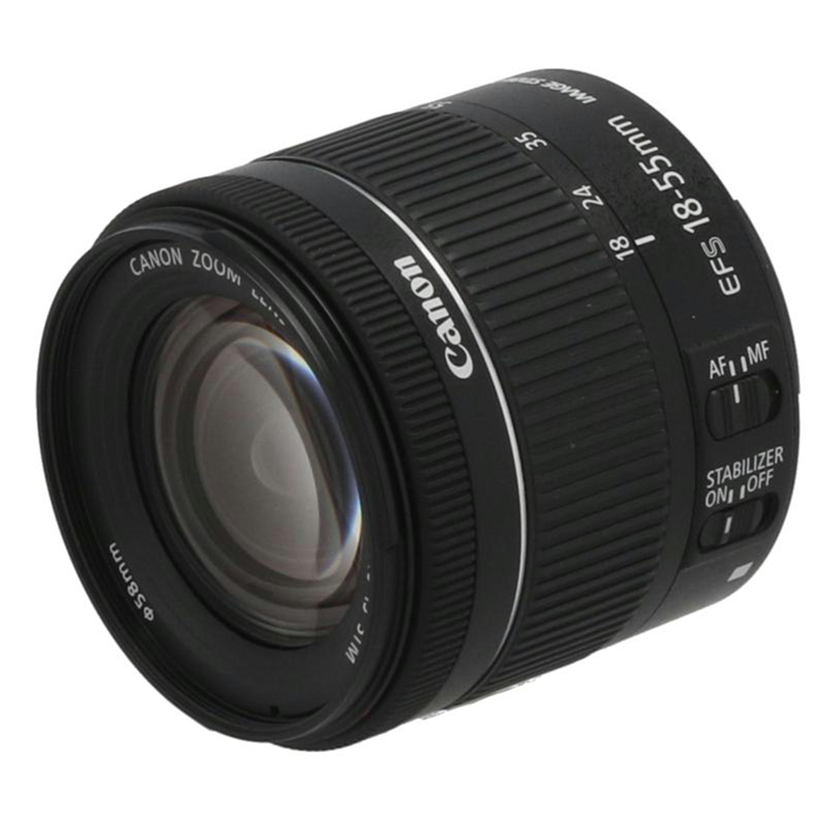 Canon キヤノン/取り替えっこ水晶体/EF-S18-55粍 F4-5.6 IS STM/7322080533/AB価値づける/70【中古】