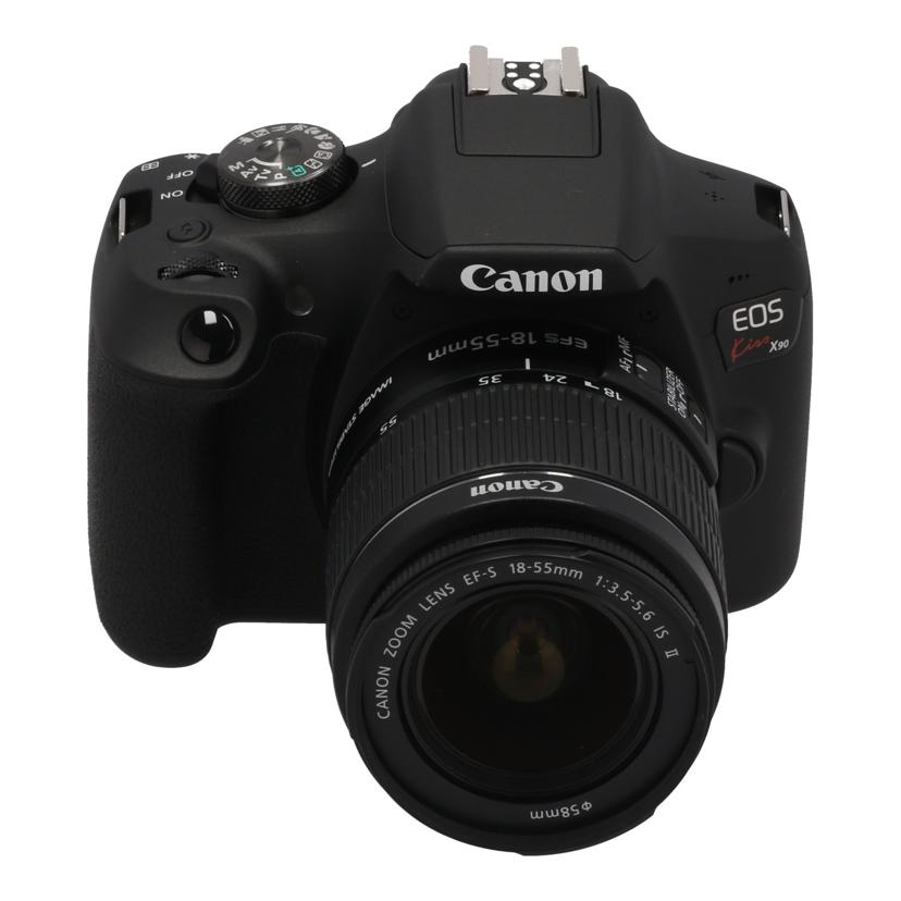 Canon キヤノン/デジタル一眼 水晶体一揃いの道具/EOS Kiss X90/441076014771/AB序列付ける/81【中古】