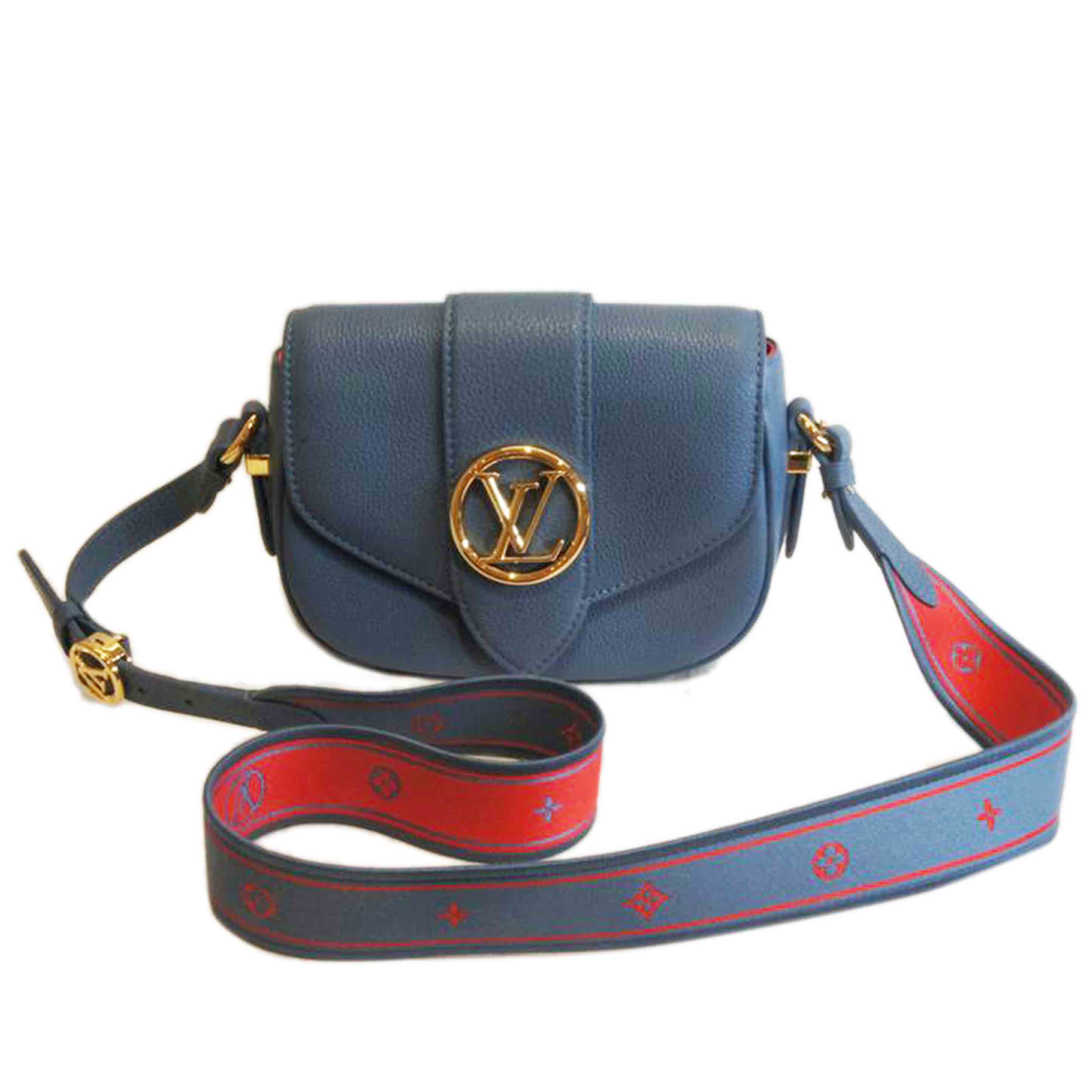 LOUIS VUITTON ルイ･ヴィトン/ポンヌフ/子ウシ/GDロゴタイプ/M55947/AAC***/A価値づける/92【中古】