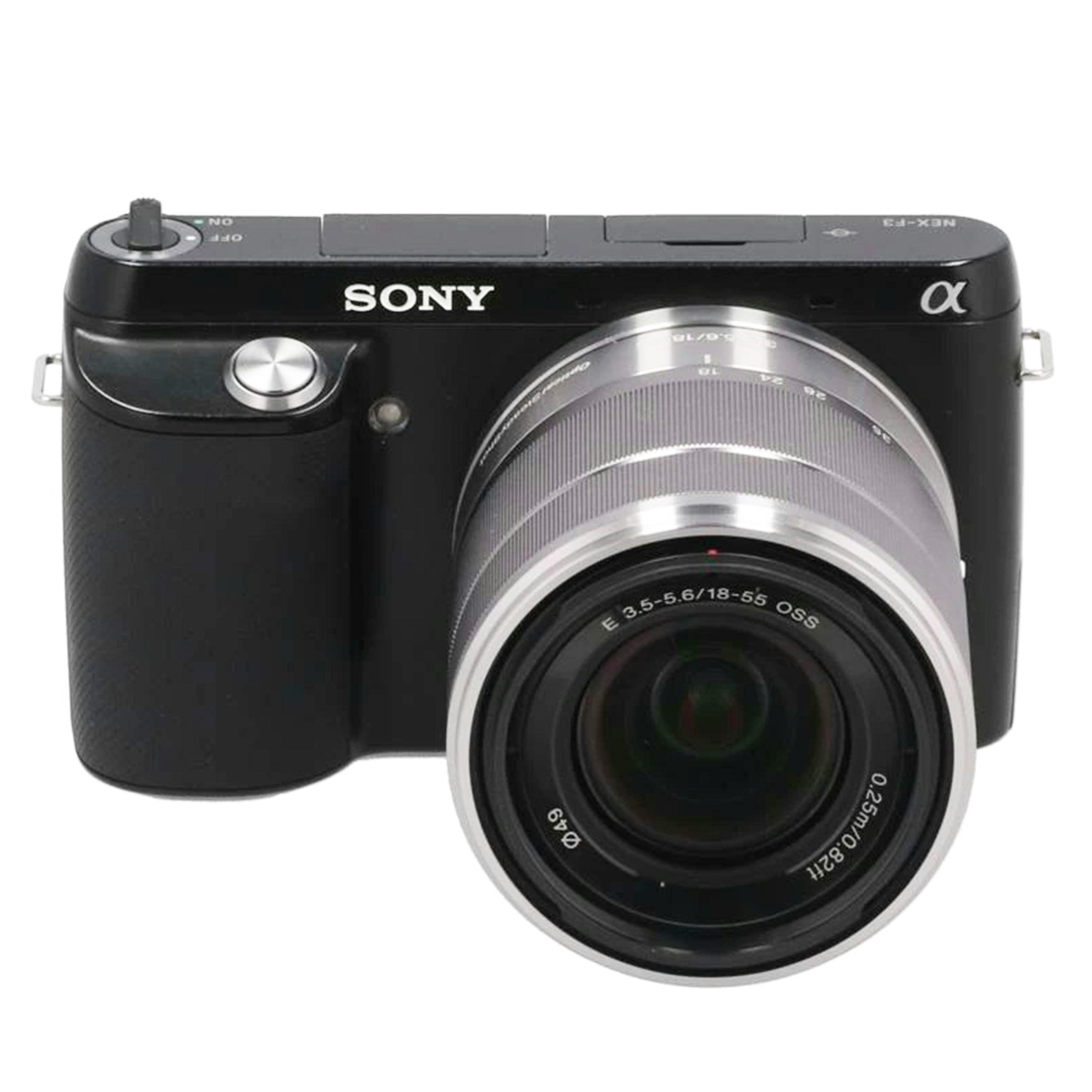 SONY ソニー/鏡鑑受け答え一眼 水晶体一揃いの道具/NEX-F3K/0027194/B価値づける/24【中古】