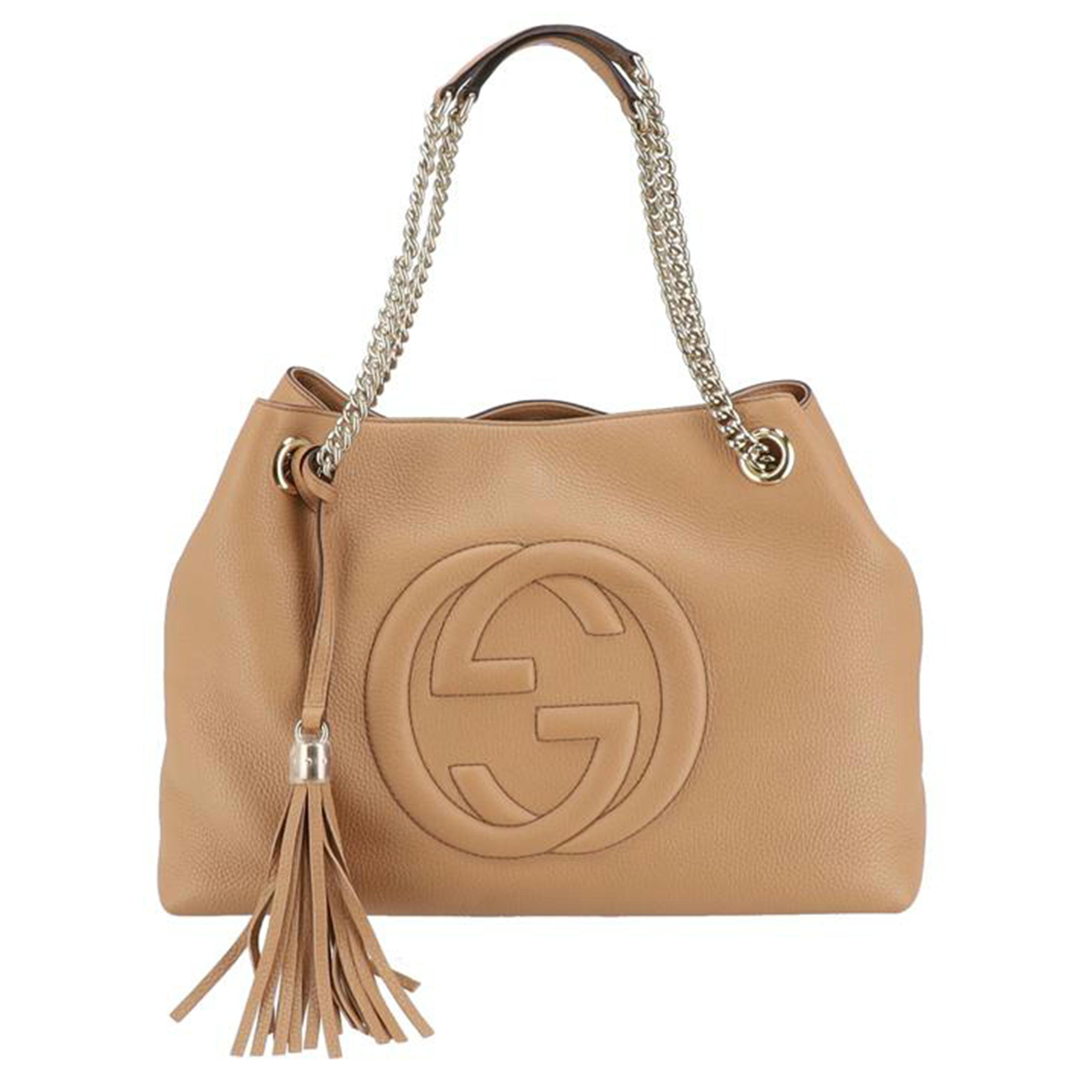 GUCCI グッチ/ソーホーインターロッキングGチェーン店肩部/536196/SA価値づける/75【中古】