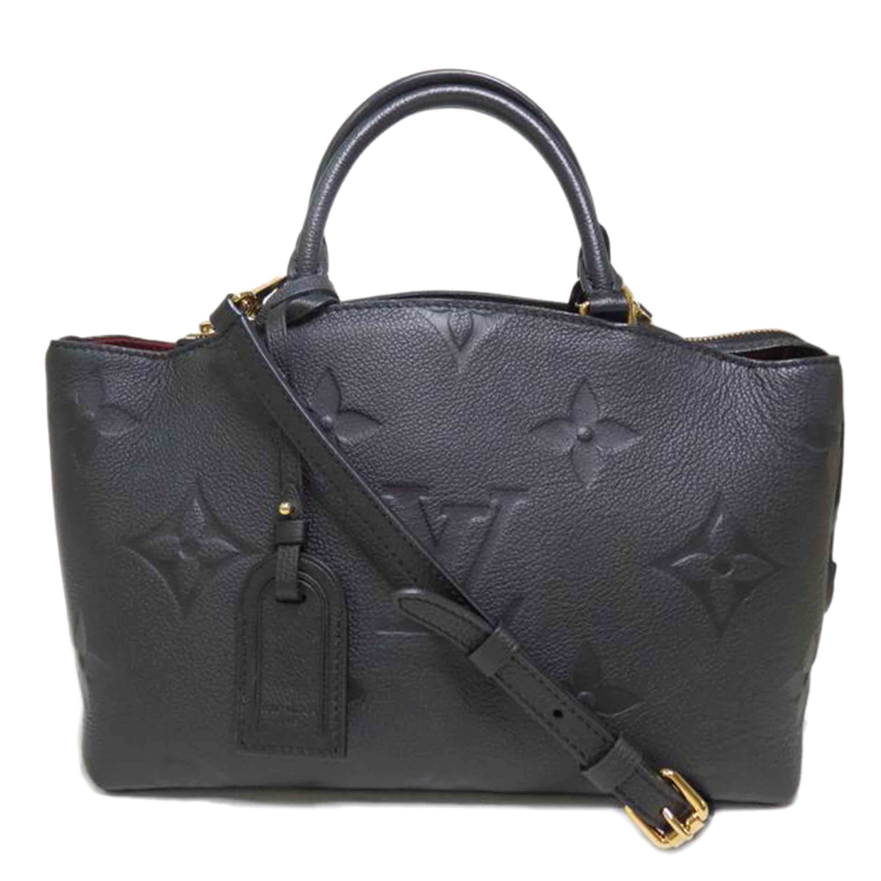LOUIS VUITTON ルイ･ヴィトン/プティパレPM/モノグラム・アン工業プラント/ノワール/M58916/RFI*/A位置づける/84【中古】