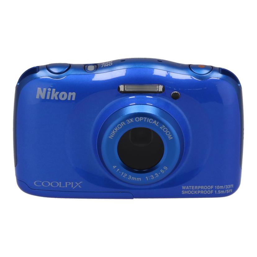 Nikon ニコン/デジタル写真機/COOLPIX S33/21014937/B価値づける/67【中古】