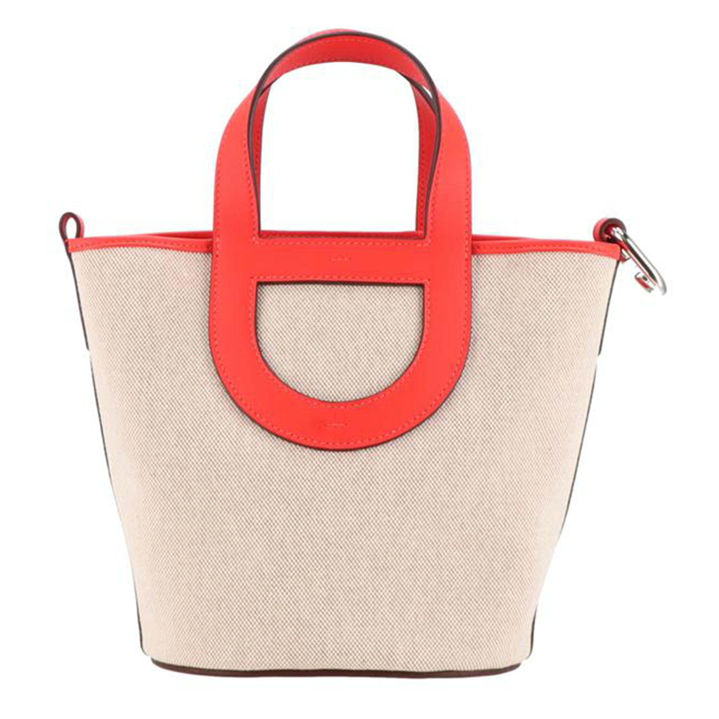 HERMES エルメス/インザループ18/エクリュオレンジ/W/SA価値づける/91【中古】