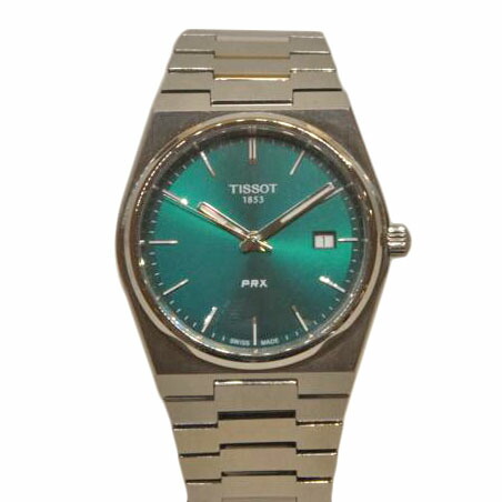 TISSOT ティソ/PRX緑であること文字記号盤QZ/T137410A/GA9******/A位置づける/92【中古】