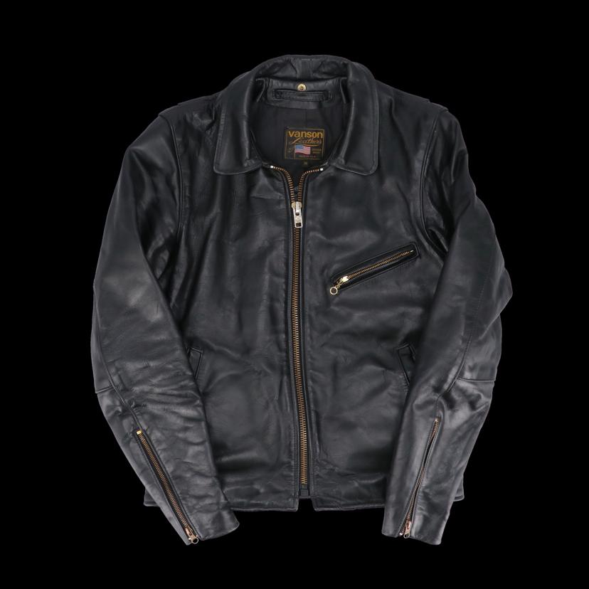 【Rare＆Vintage ARCHIVE】VANSON バンソン/80's/シングルライダース/ENFモデル/USA製/ヴィンテージ/ABランク/82【中古】｜ワンダーレックス 店 38,935円