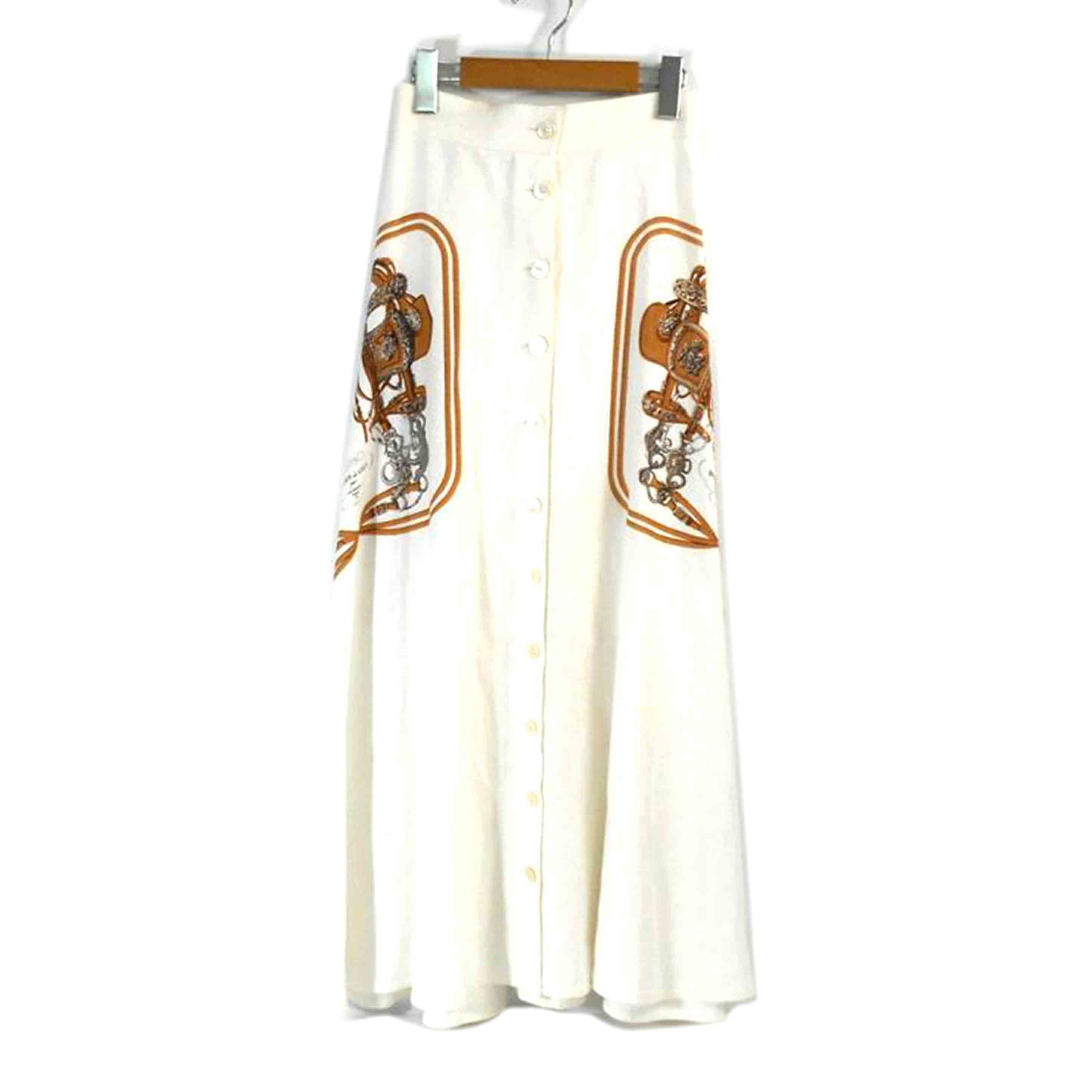 HERMES エルメス/ヴィンテージリネンスカート/Aランク/24【中古】｜ワンダーレックス 店
