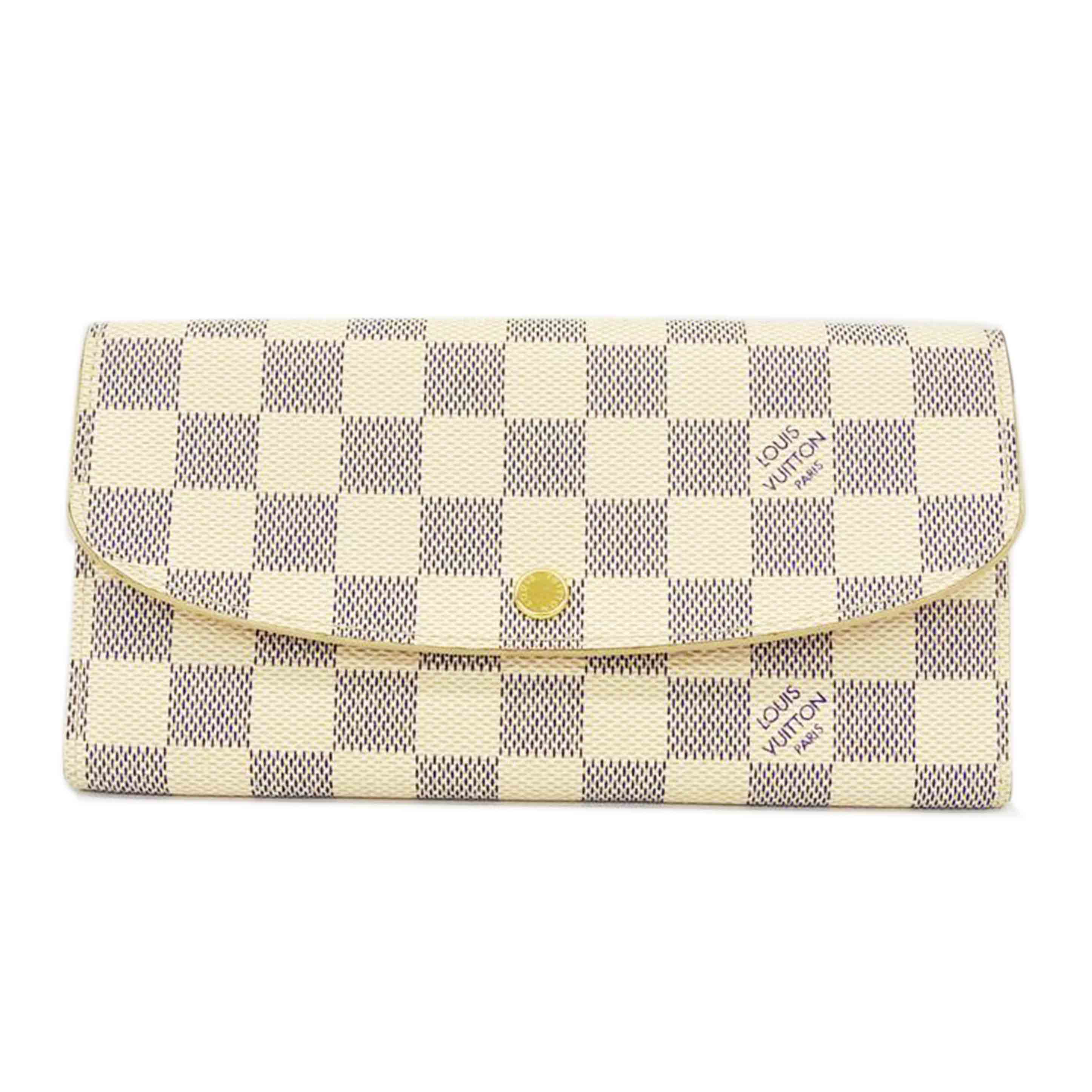 LOUIS VUITTON ルイ･ヴィトン/ポルトフォイユ･エミリー/アズール/ローズバレリーヌ/N41625/RFI*/AB位置づける/75【中古】