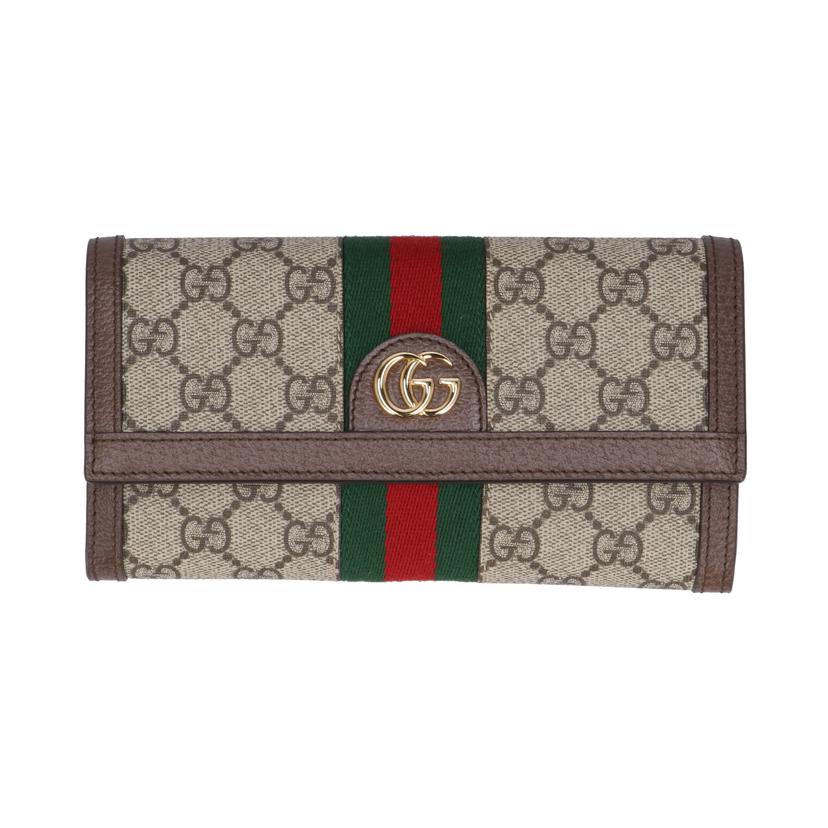 GUCCI グッチ/GGスプリーム・コンチネンタル ウォレット/523153/525***/Aランク/25【中古】｜ワンダーレックス 店