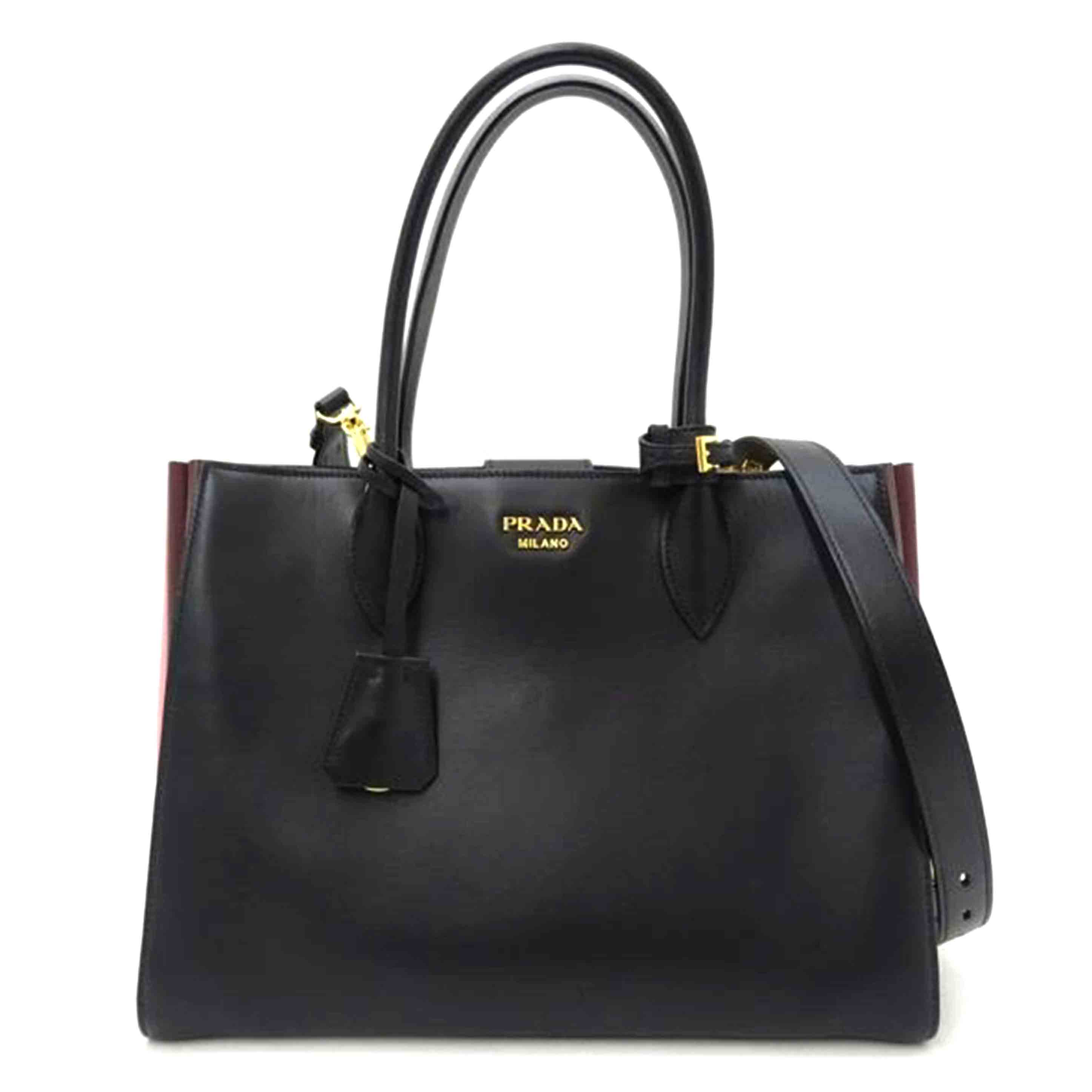 PRADA プラダ/ビブリオテーク2wayハンド/ブラック/31/*/Aランク/69【中古】|ワンダーレックス 店