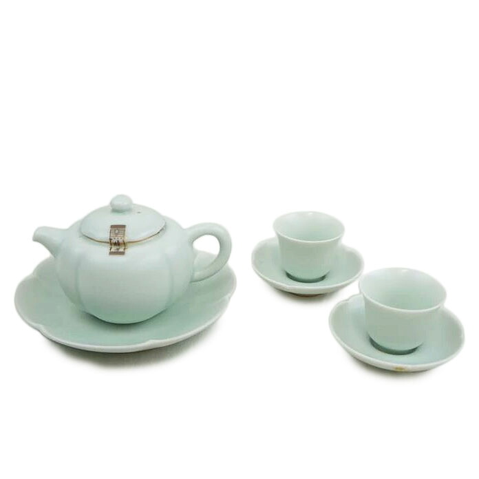 Hsiao Fang Poettery 暁芳窯/青磁茶器一式/ABランク/67【中古】|ワンダーレックス 店