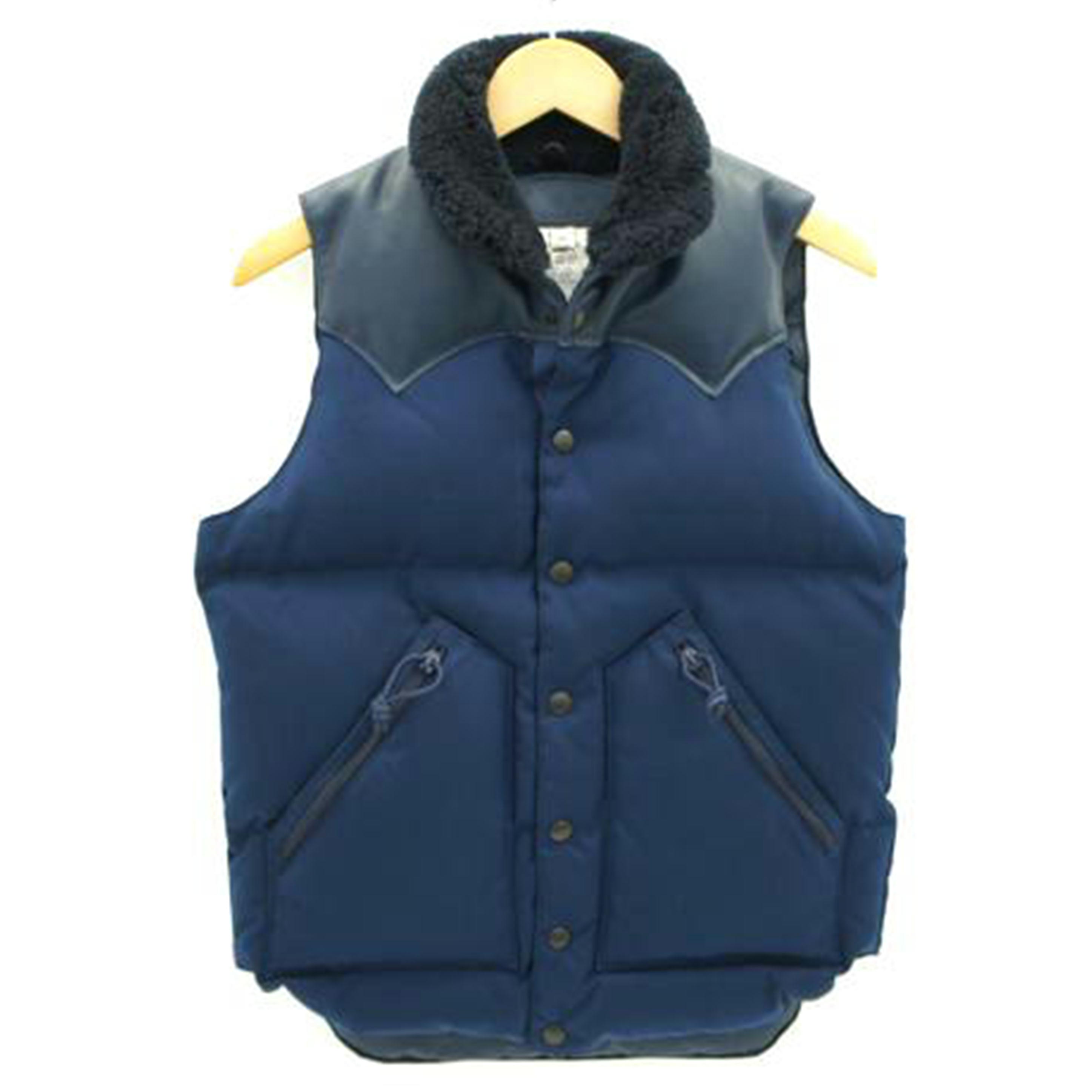 Rocky Mountain Featherbed ロッキーマウンテンフェザーベッド/&times;BRIEFING for BEAMS クリスティベスト/ダウンベスト/290-172-02/サイズ 36/Sランク/05【中古】｜ワンダーレックス 店